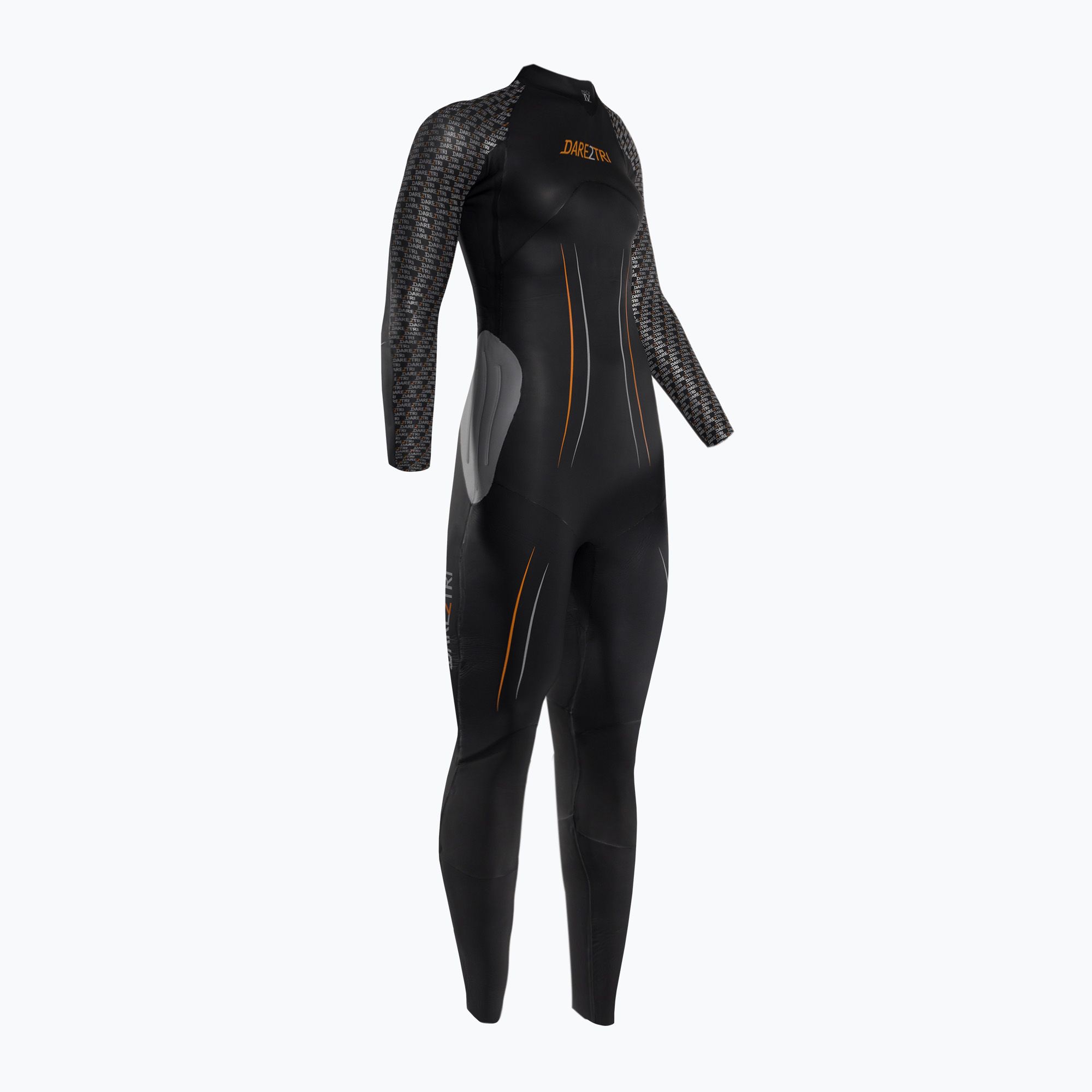 Pianka triathlonowa damska Dare2Tri Fina Mach4.1 5 mm czarny 