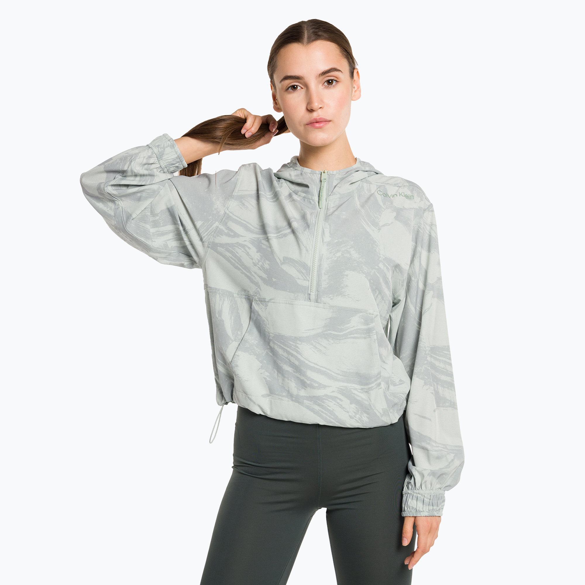 Kurtka damska Calvin Klein Anorak digital rockform aop 