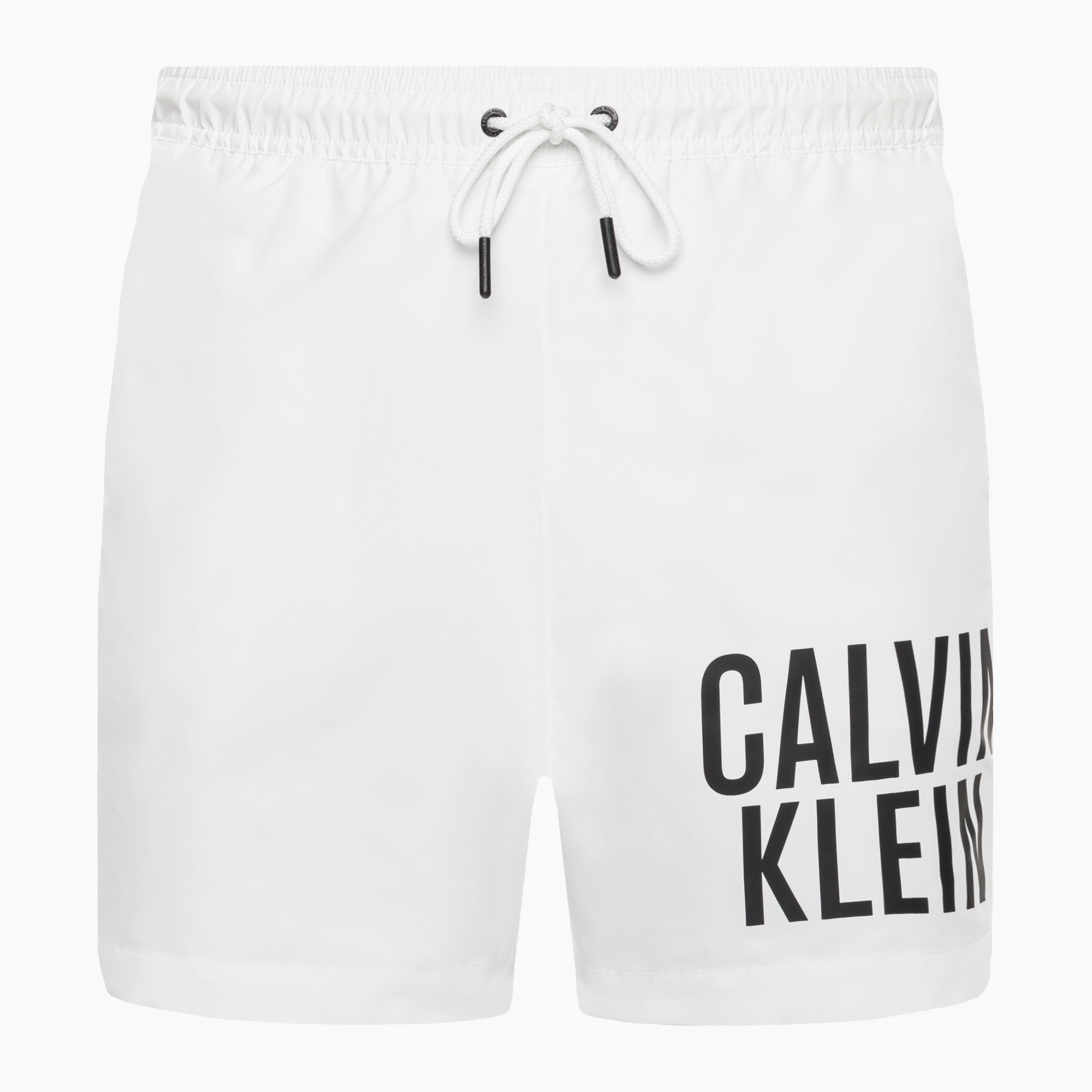 Szorty kąpielowe męskie Calvin Klein Medium Drawstring white 