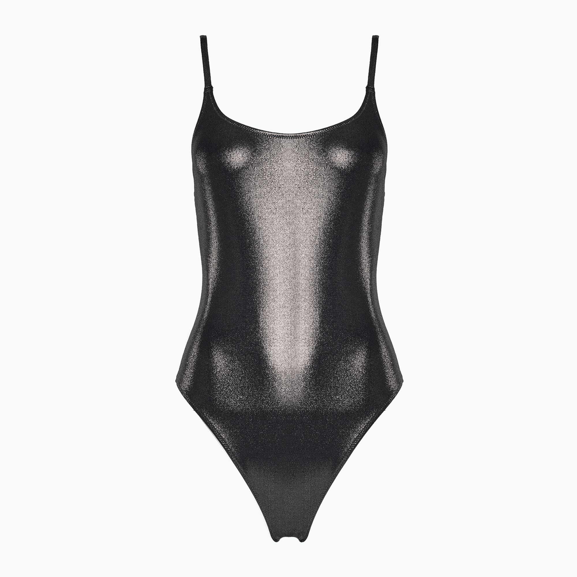 Women's Calvin Klein Scoop Back One Piece Swimsuit Black