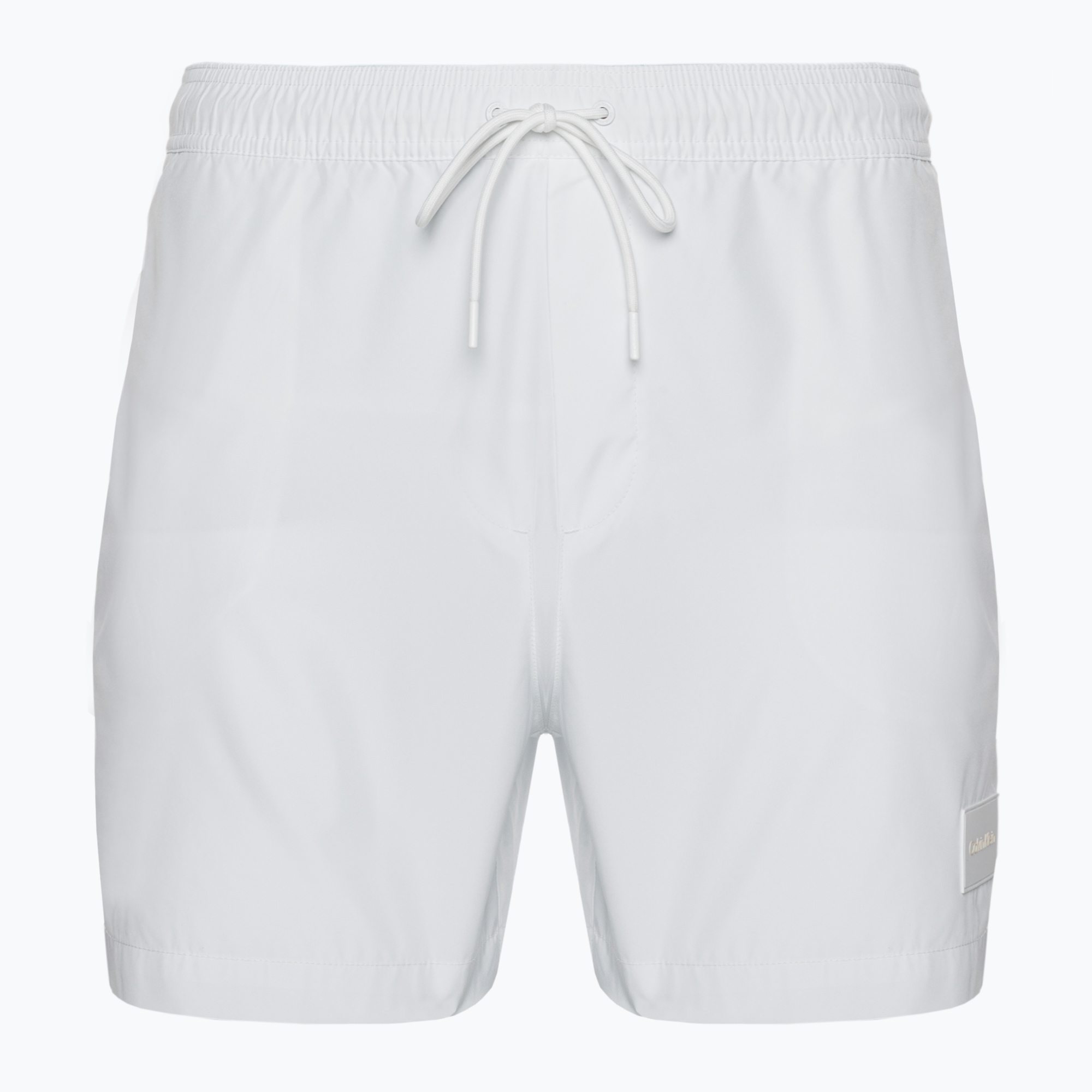 Szorty kąpielowe męskie Calvin Klein Medium Drawstring white 
