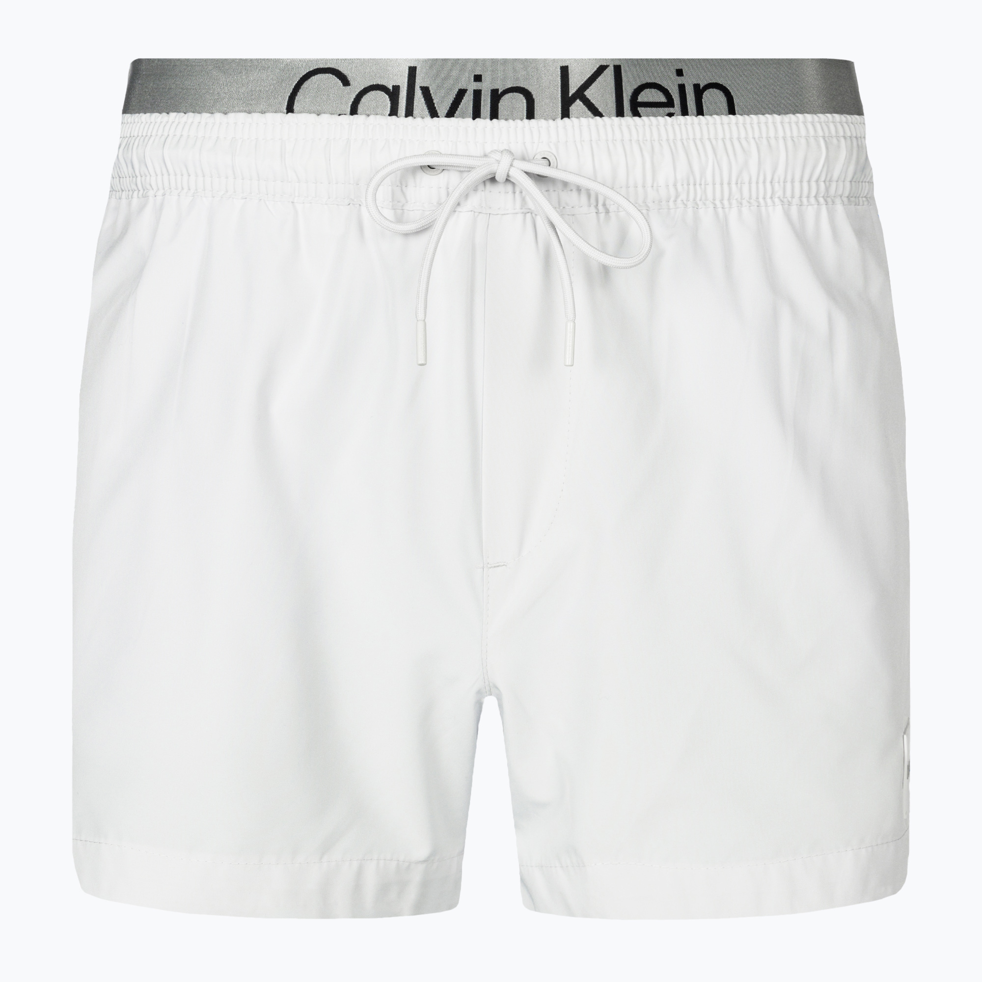 Szorty kąpielowe męskie Calvin Klein Short Double Waistband nimbus cloud 