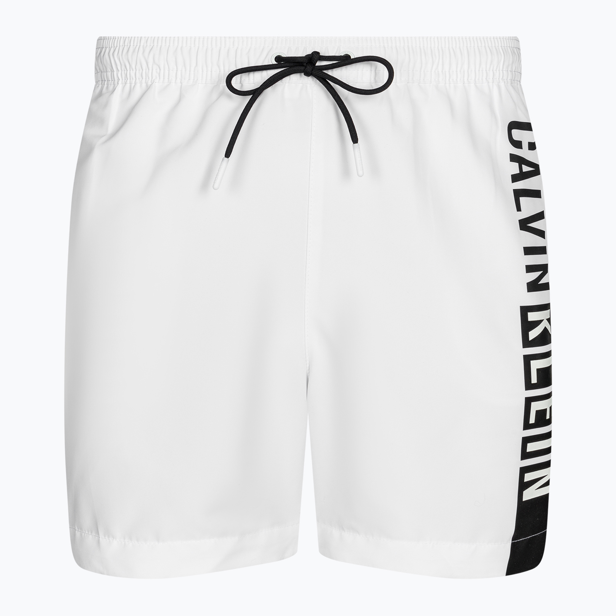 Szorty kąpielowe męskie Calvin Klein Medium Drawstring-Graphic classic white 
