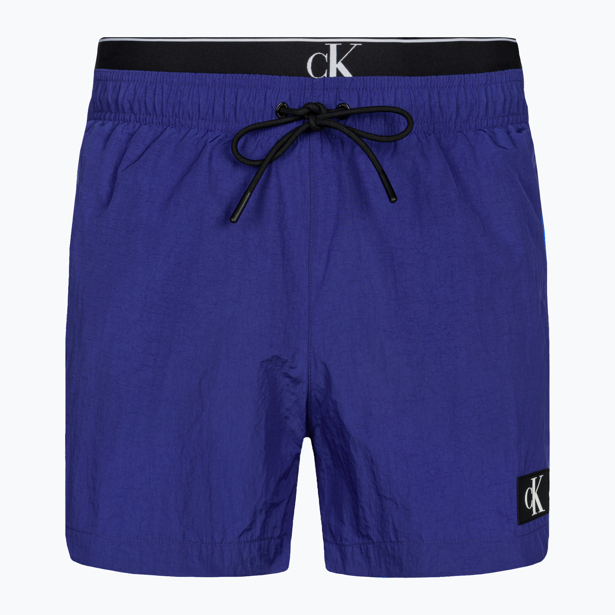 Szorty kąpielowe męskie Calvin Klein Medium Double WB midnight lagoon 