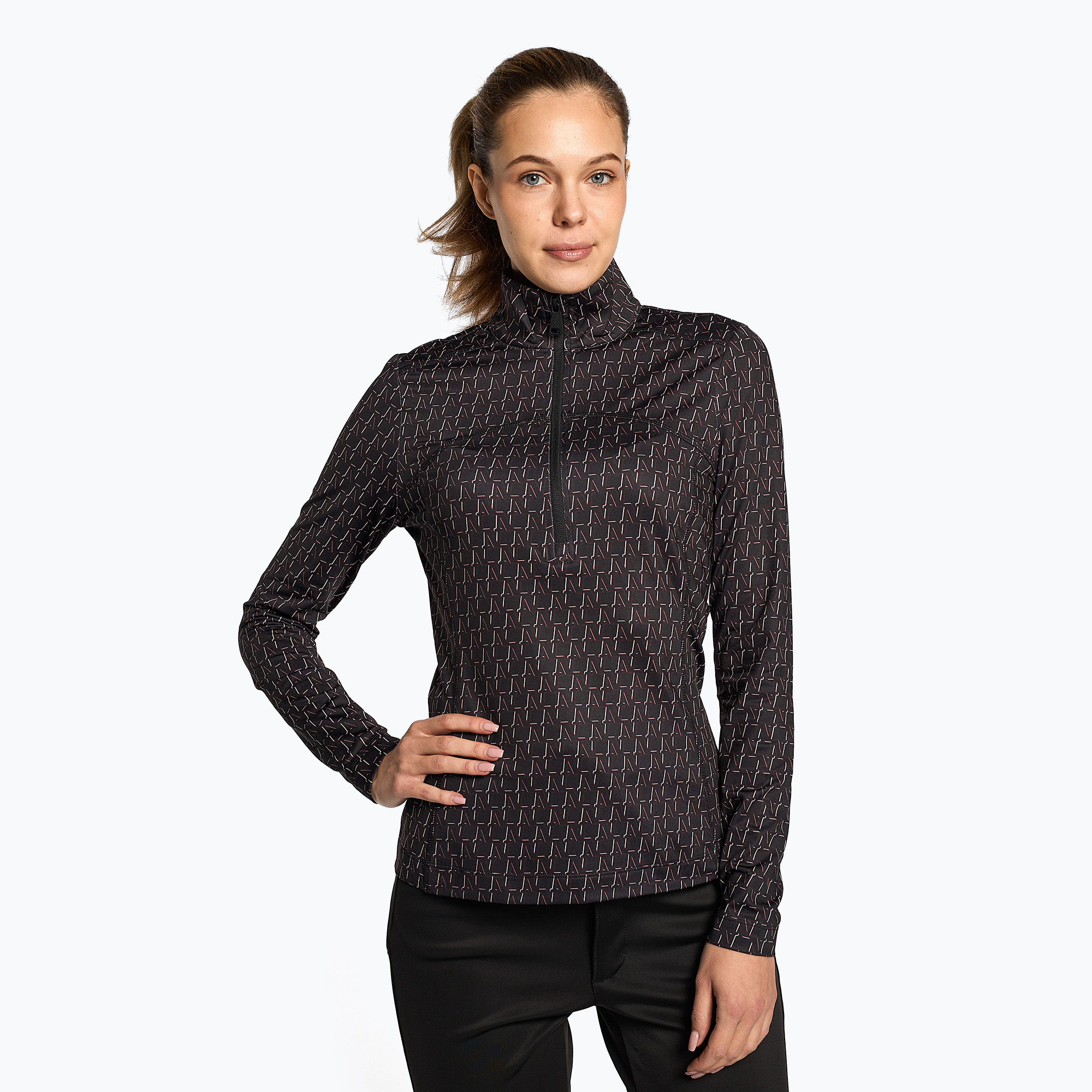 Felpa da donna Nikkie Urban Ski Pully nera (40) (Urban Ski Pully N 6-157 2305)