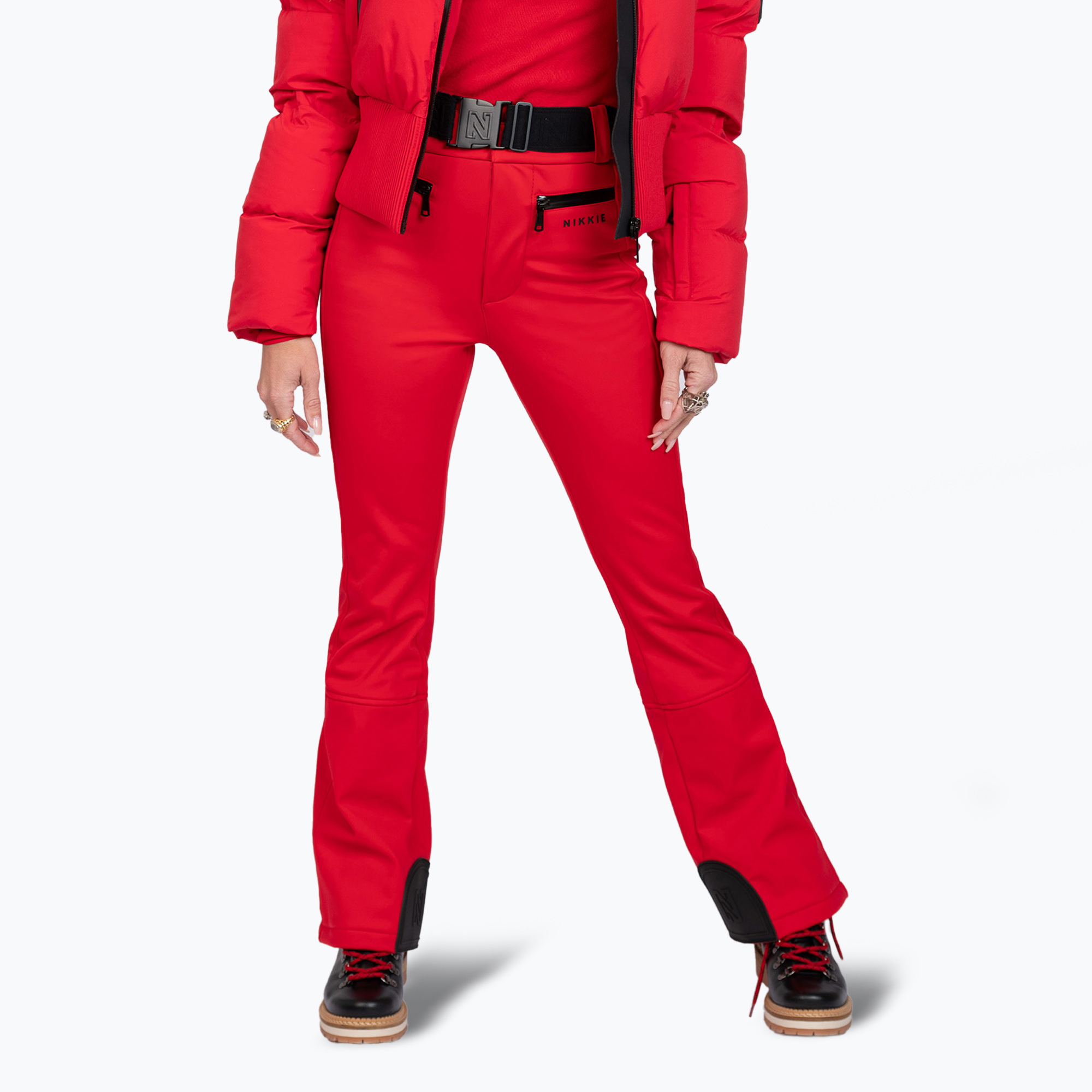 Skihose Damen Nikkie Grace Ski red