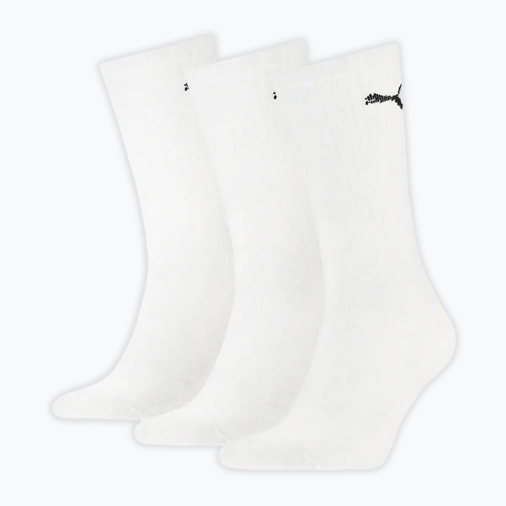 Șosete PUMA Sport Crew Lightweight 3 perechi white