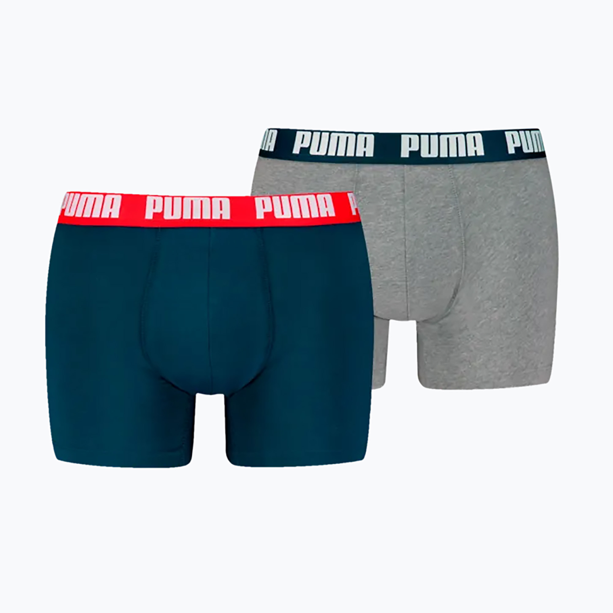 Мъжки боксерки PUMA Everyday Basic 2 чифта navy/grey