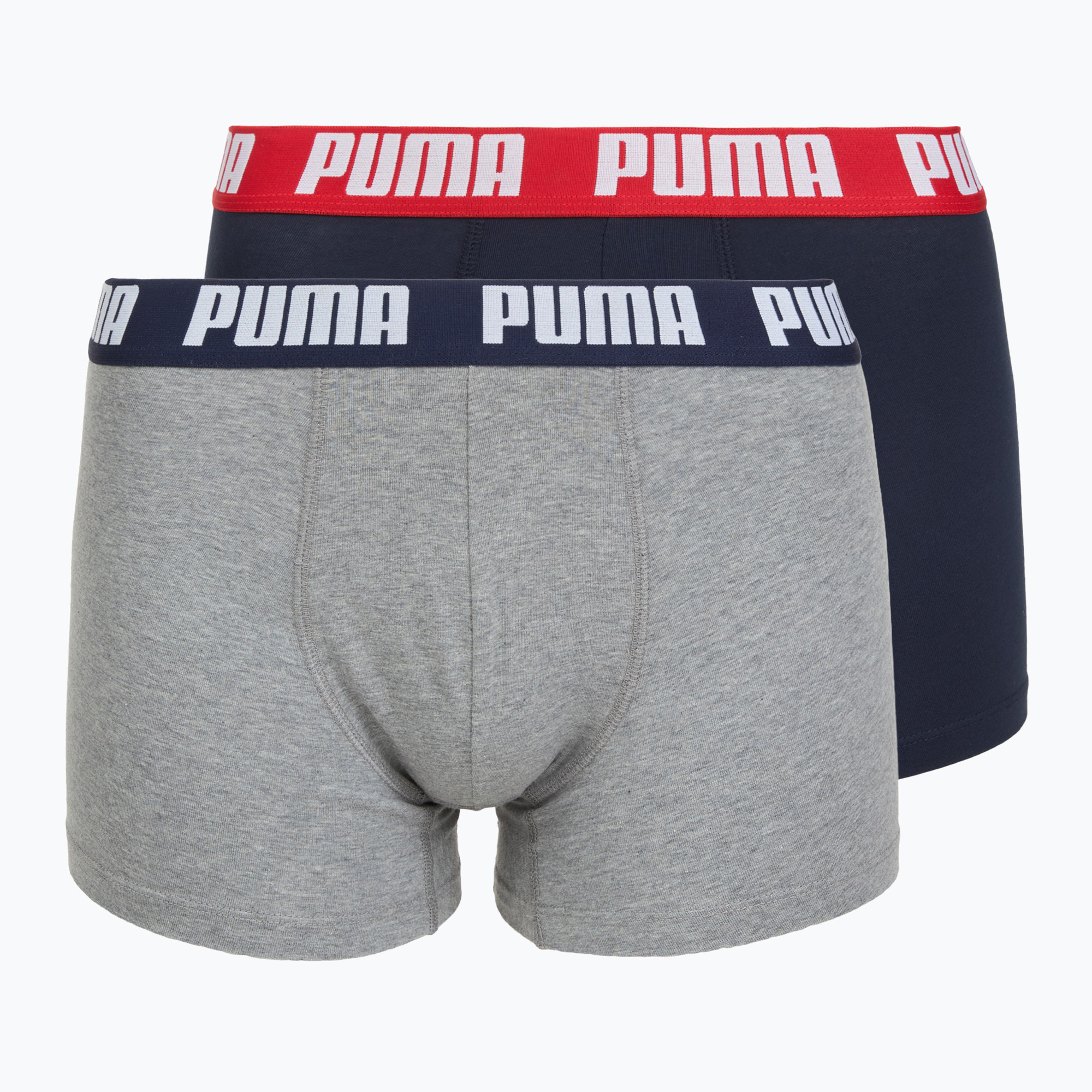 Boxeri pentru bărbați PUMA Everyday Basic 2 perechi navy/grey