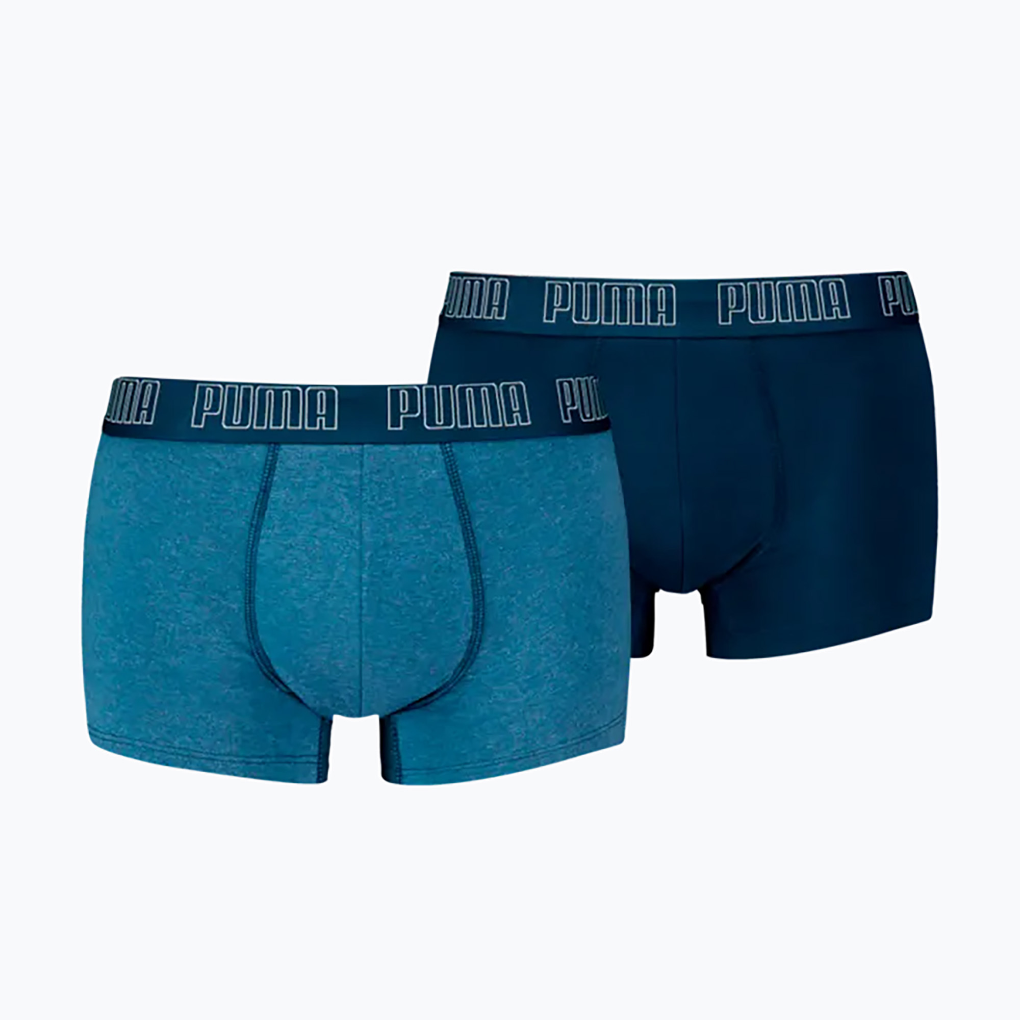 Мъжки боксерки PUMA Everyday Trunk 2 чифта light blue melange