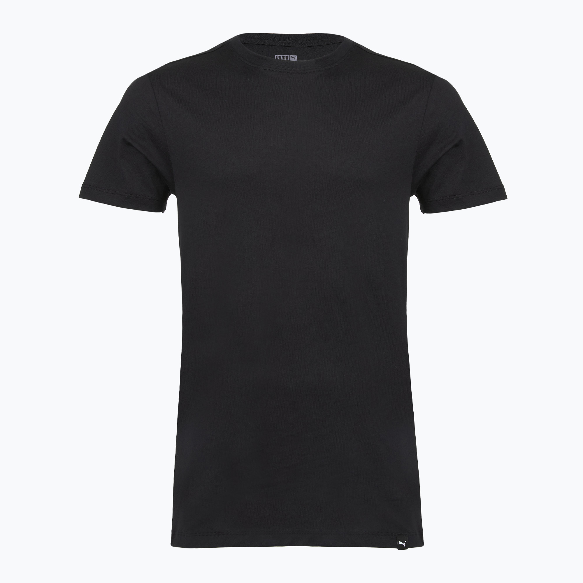 Tricou pentru bărbați PUMA Basic Crew 2 pack black