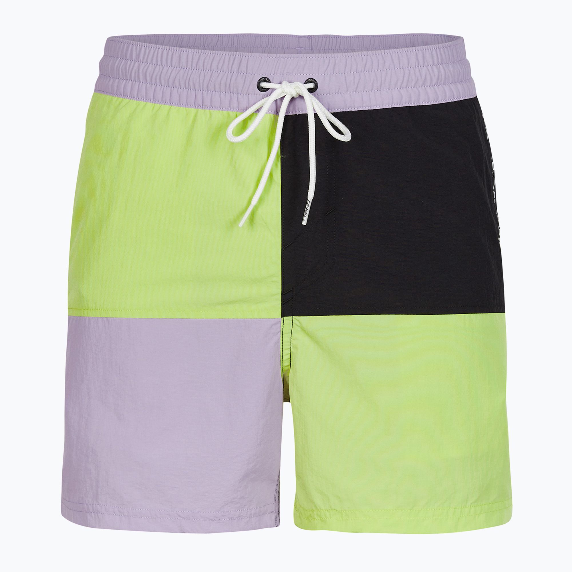 Szorty kąpielowe męskie O'Neill Wilder Colorblock 16'' sunny lime colour block 