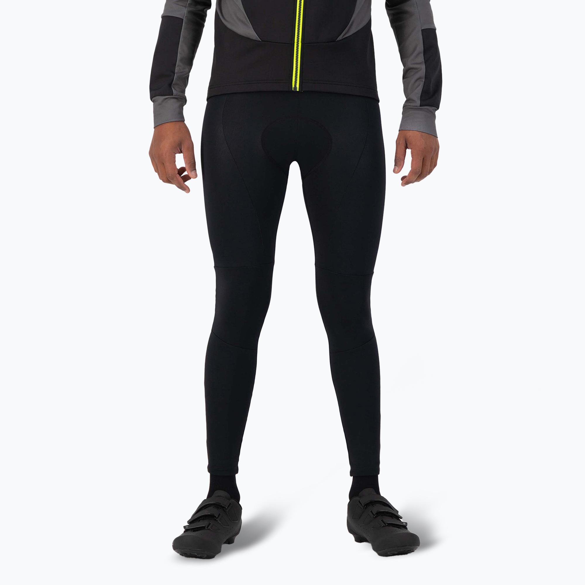 Pánske cyklistické nohavice Rogelli Essential black (Essential ROG351015)
