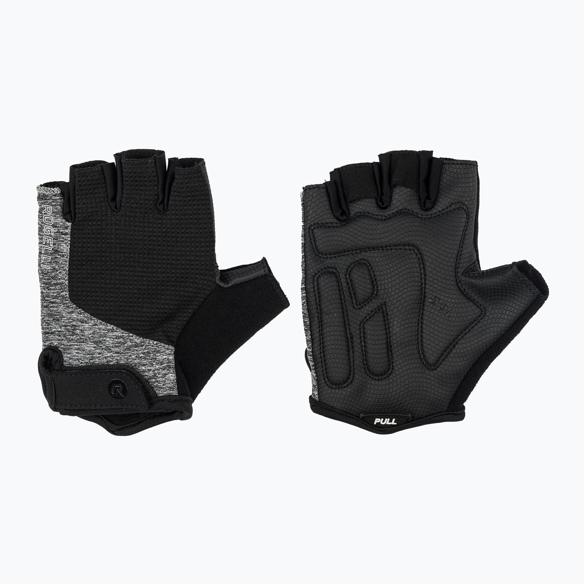 Дамски велосипедни ръкавици Rogelli Essential W black/grey