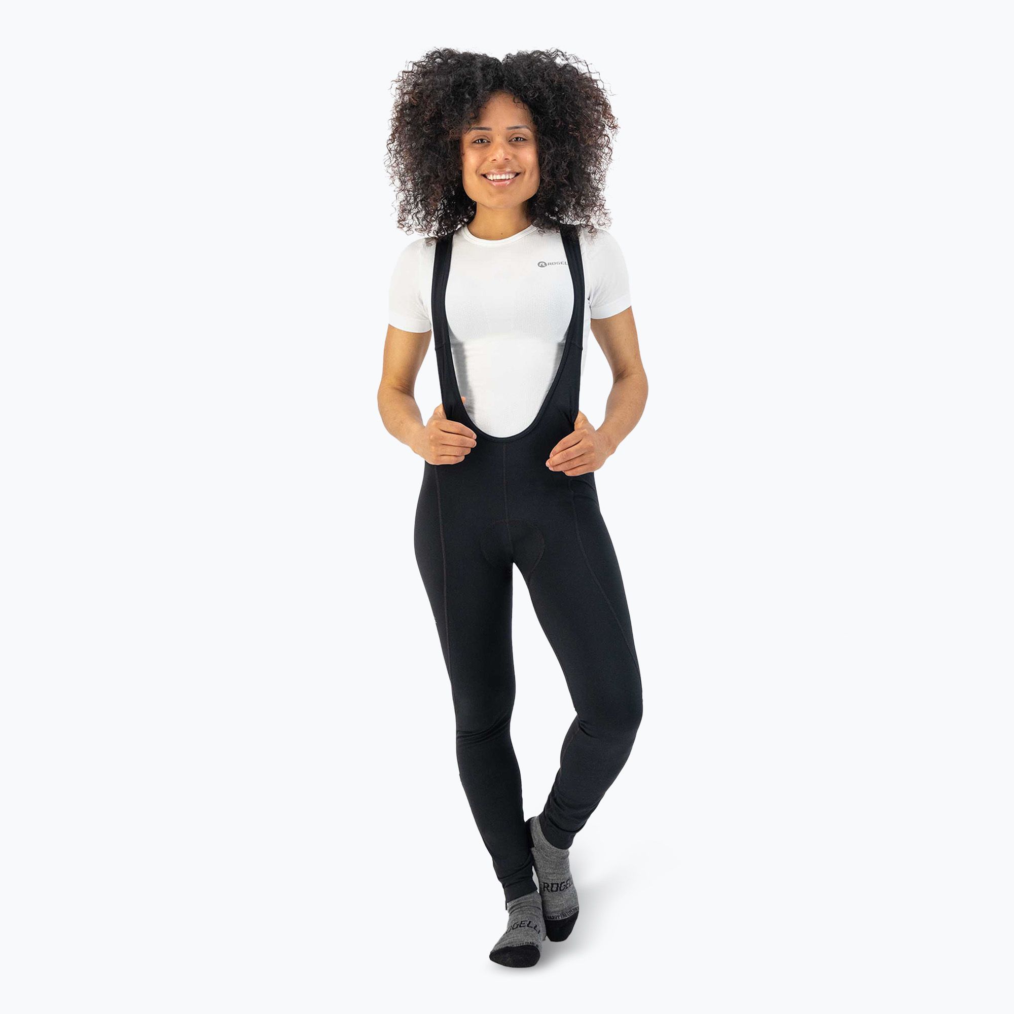Dámske cyklistické nohavice Rogelli Core black