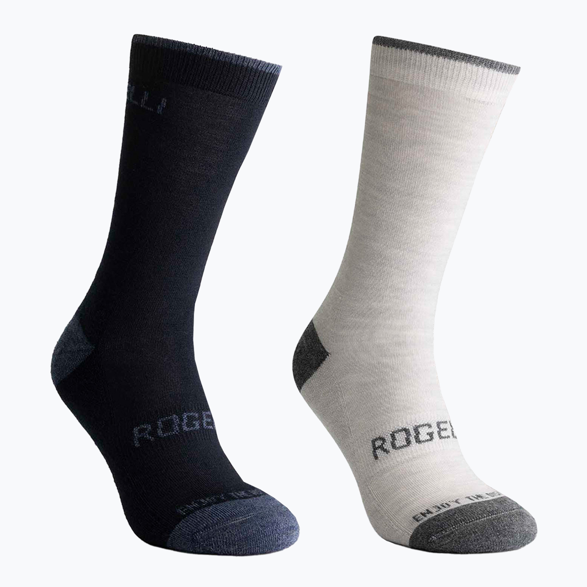 Rogelli Wool Wintersocks cycling socks 2 pairs blue (40-43 EU)