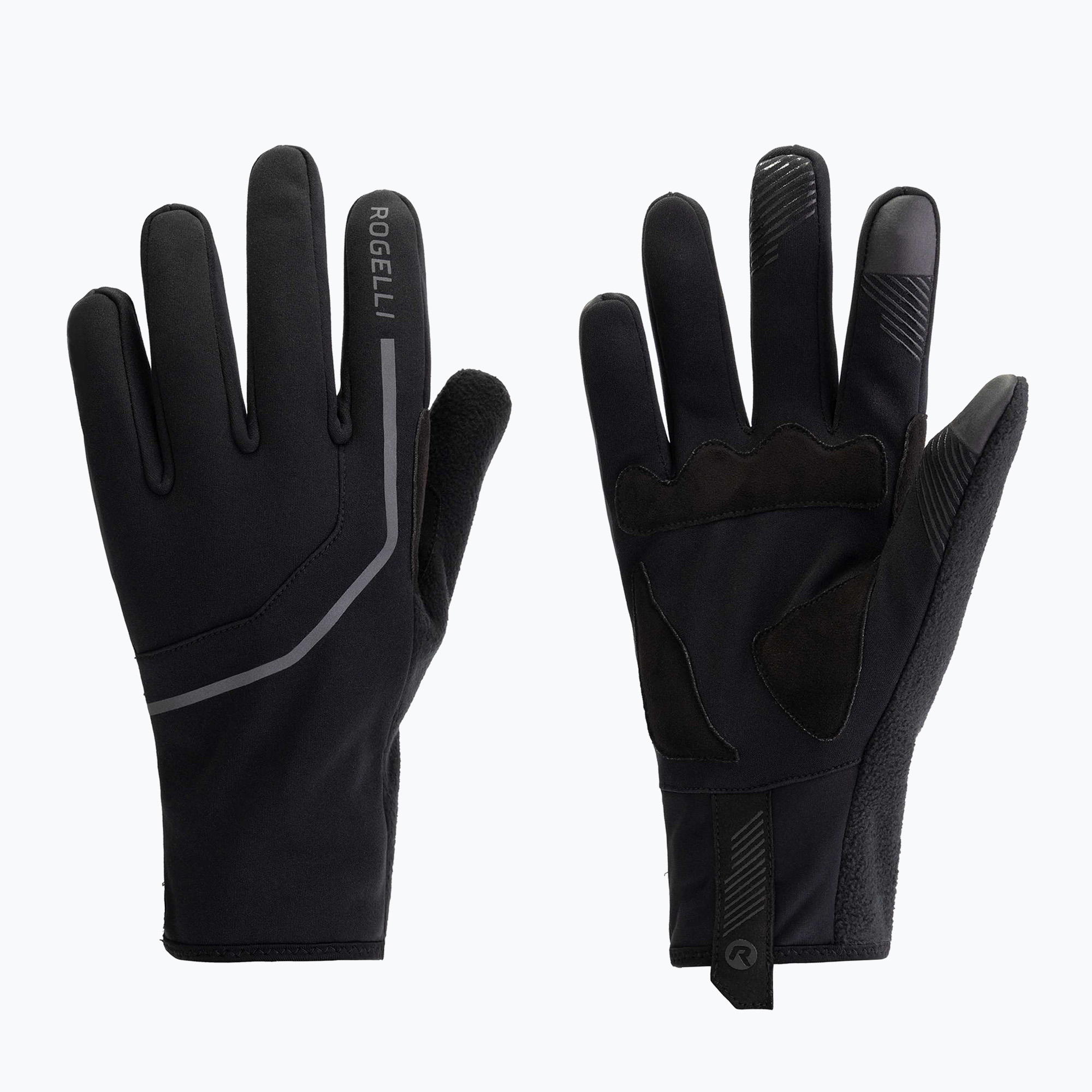 Мъжки ръкавици за колоездене Rogelli Apex Winter Windproof black
