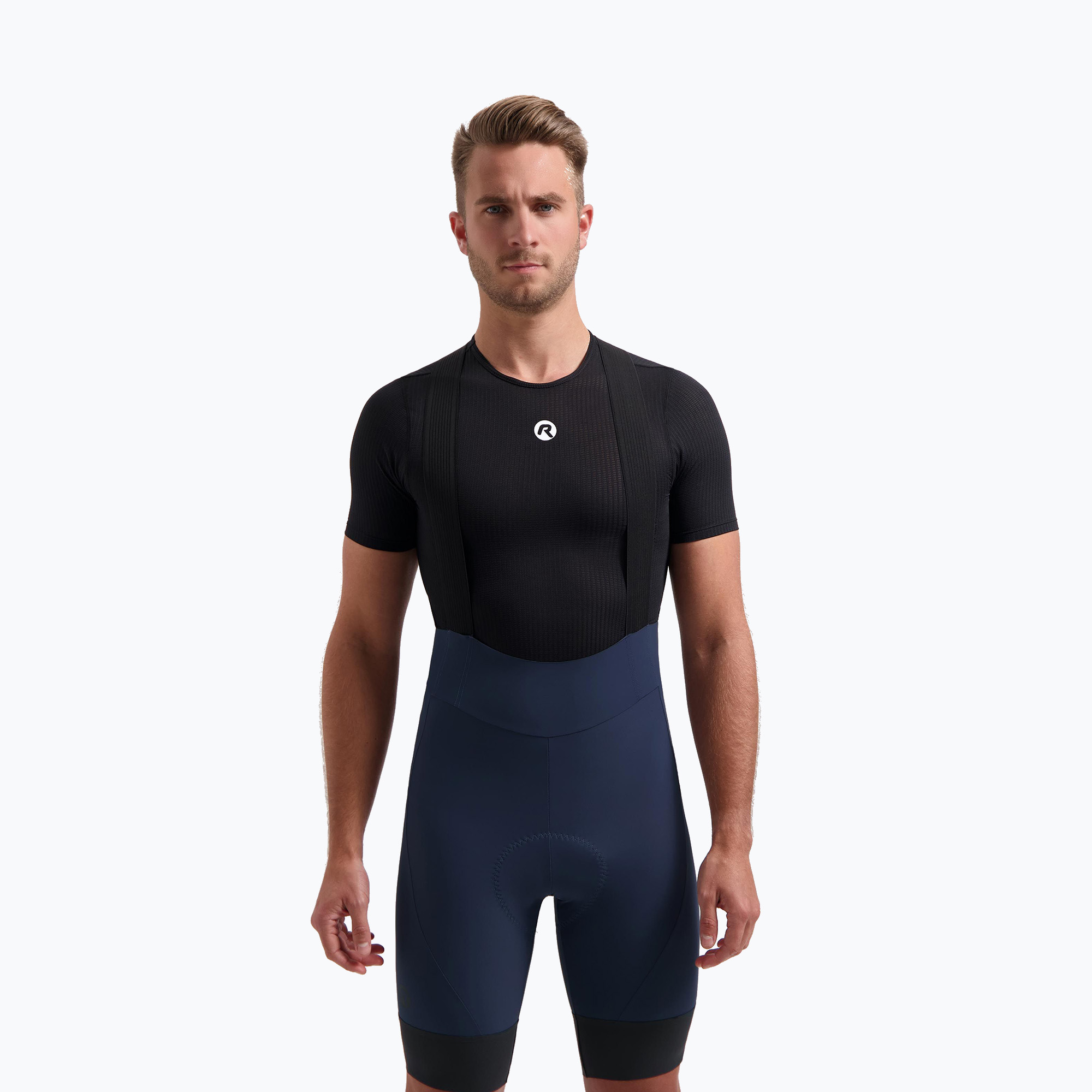 Rogelli Signature Bib Short мъжки къси панталони за колоездене сини
