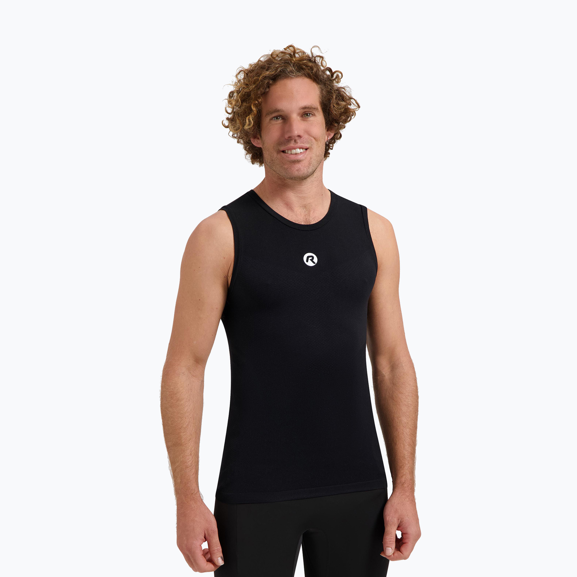 Maglia da ciclismo Rogelli Core II Base Layer 2 pezzi nero (L-XL) (Core II Base Layer RU4020000)