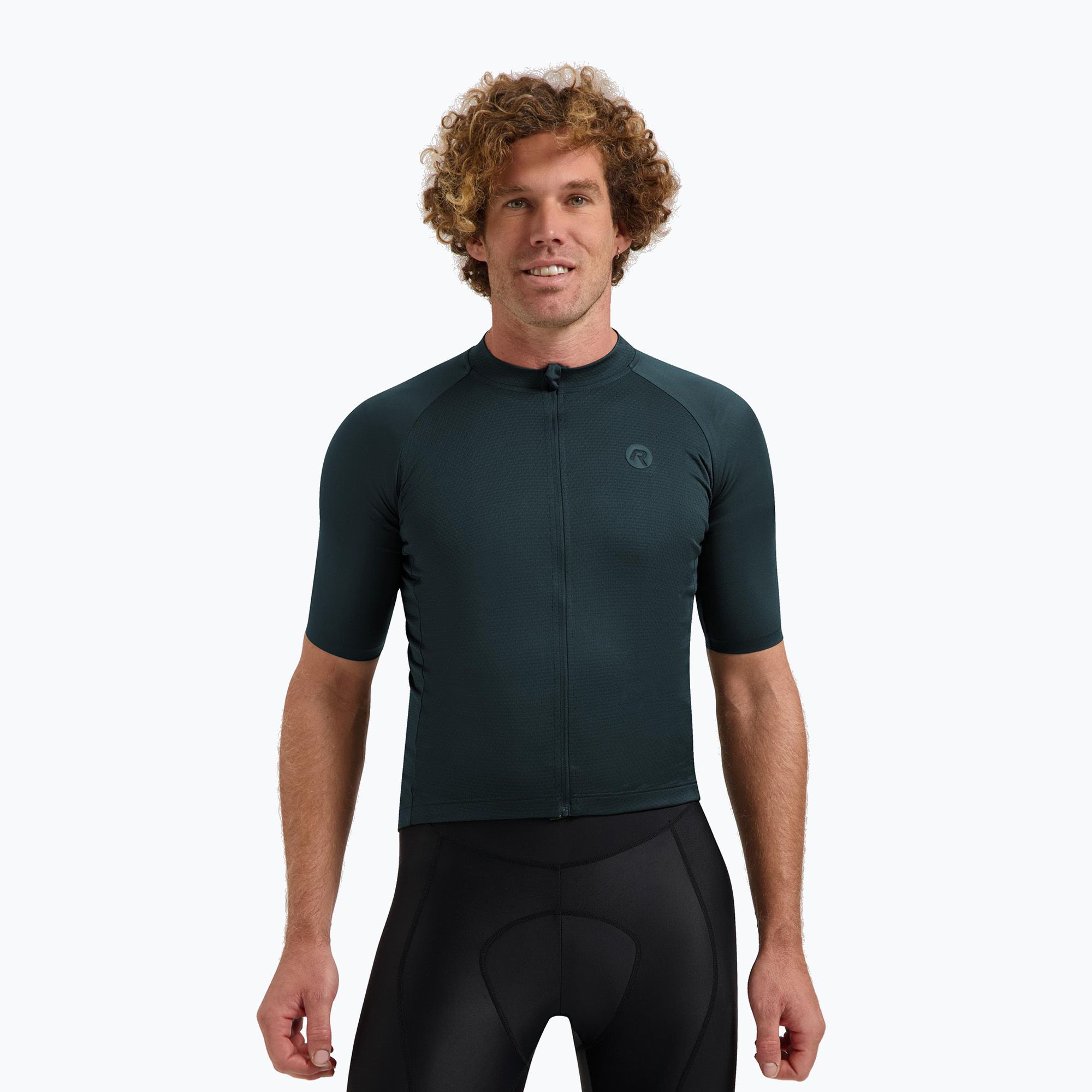 Rogelli Essential II men's cycling jersey blue (M)