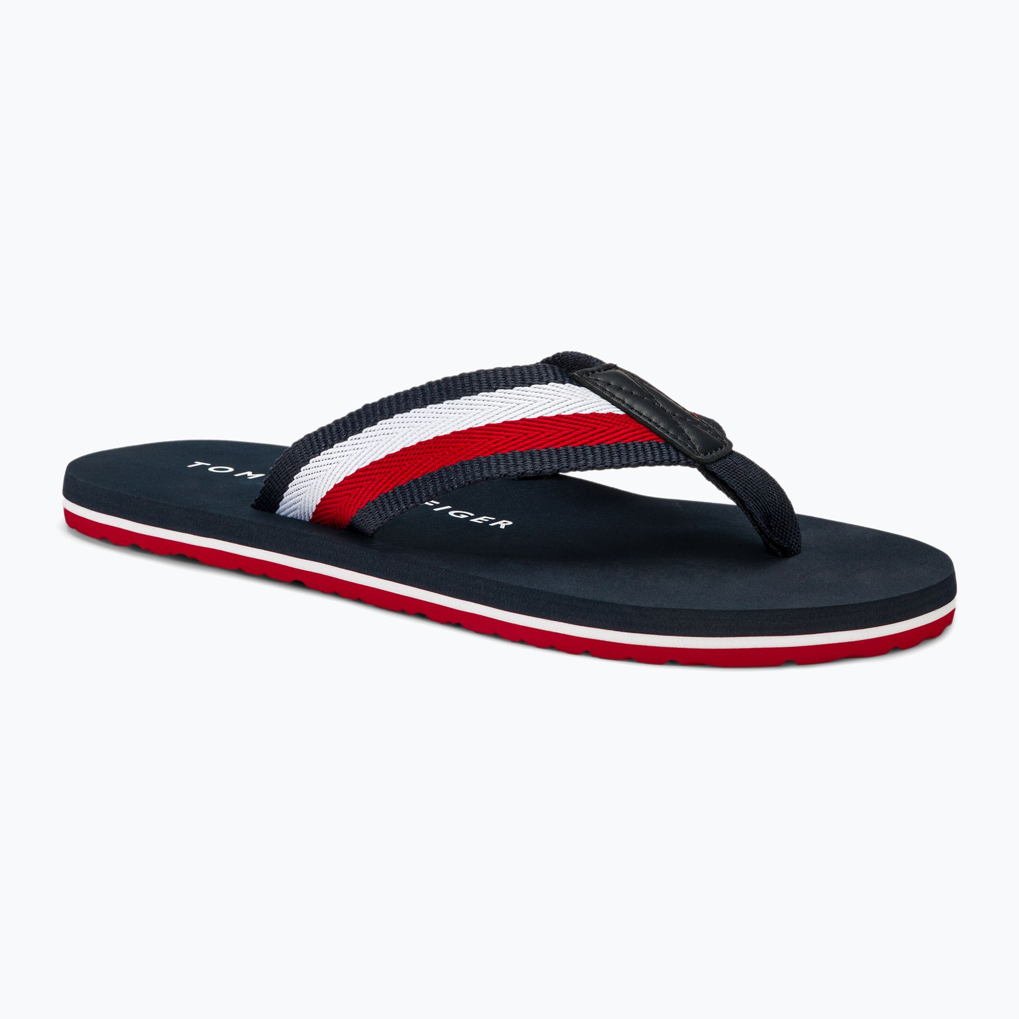 Japonki męskie Tommy Hilfiger Corporate Beach Sandal desert sky 