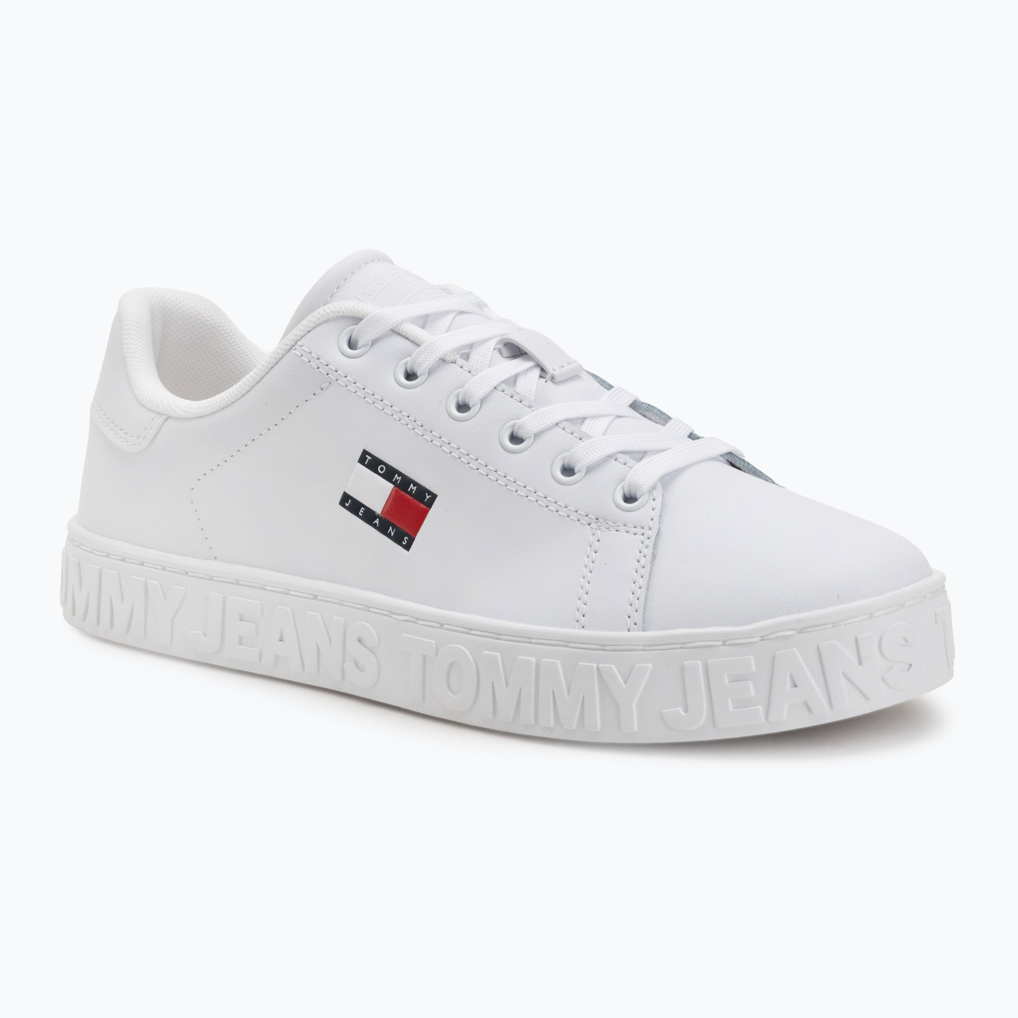 Buty damskie Tommy Jeans Log Outsole white 