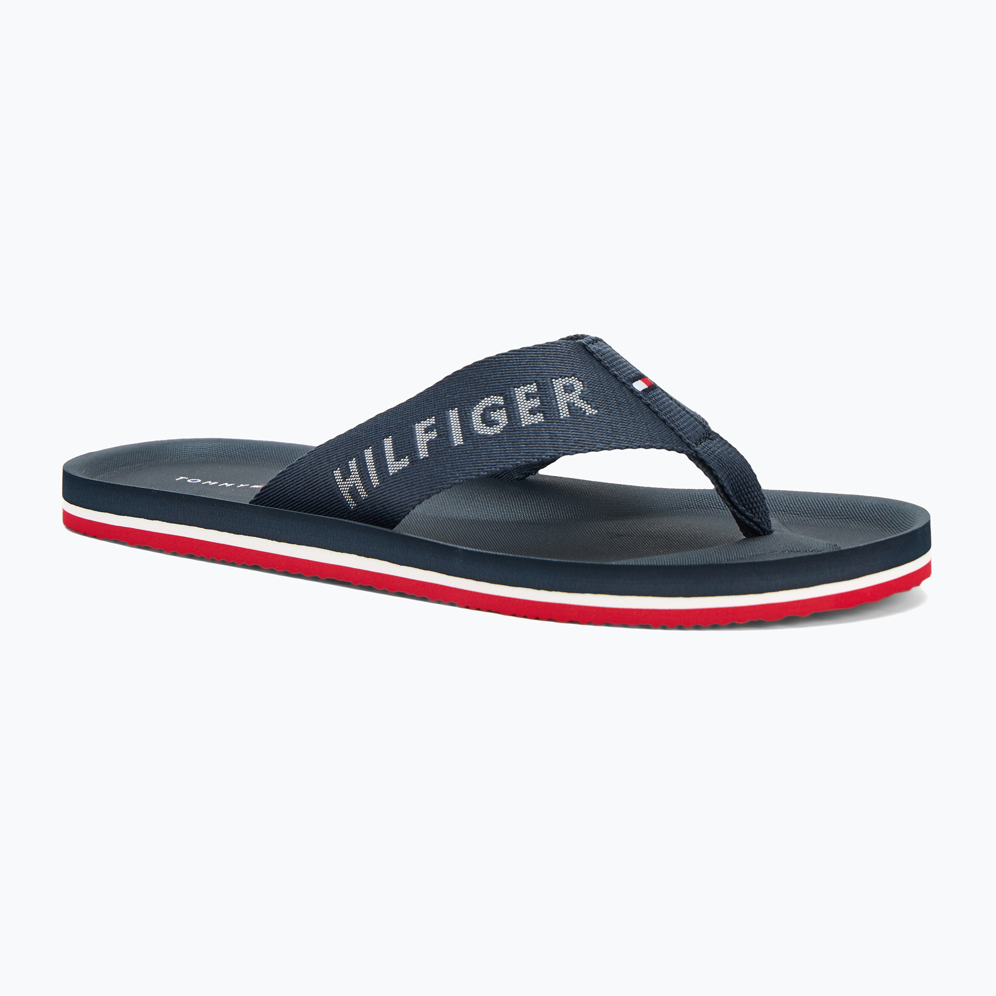 Japonki męskie Tommy Hilfiger Comfort Beach Sandal military denim 