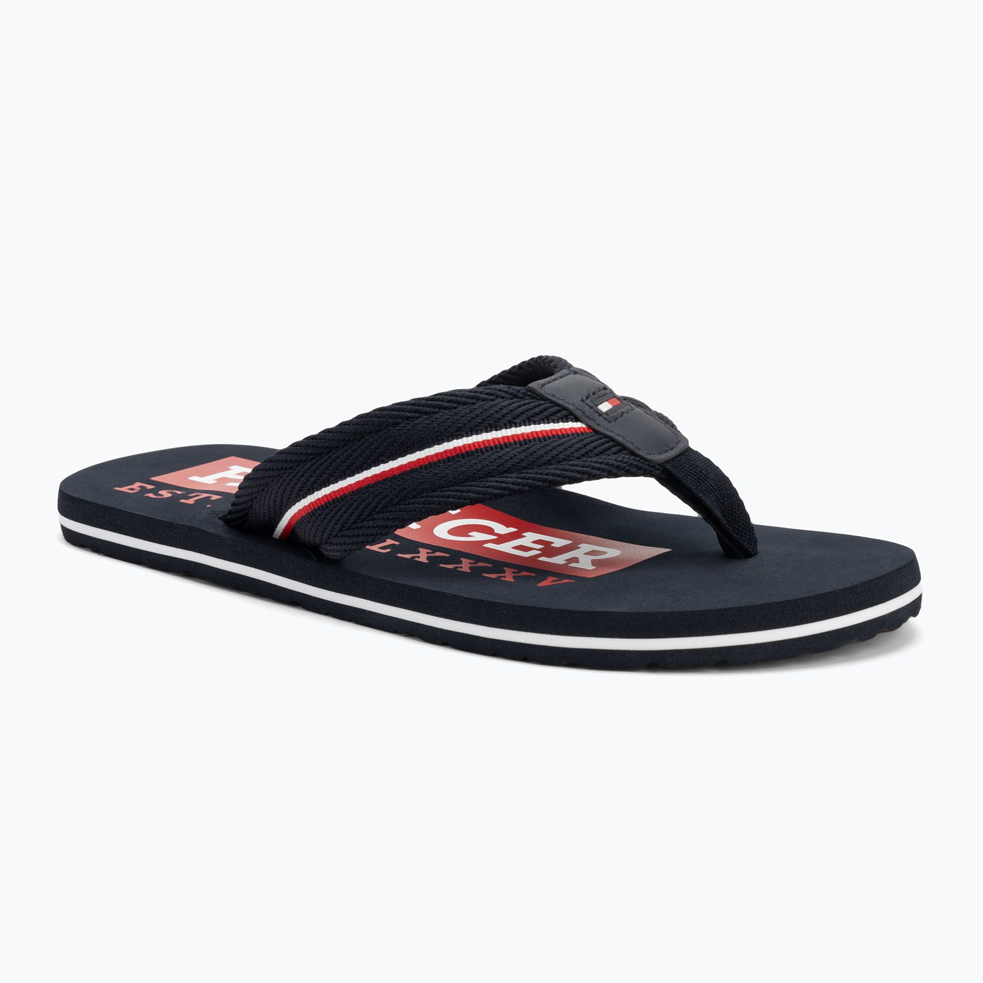 Japonki męskie Tommy Hilfiger Corporate Beach Sandal desert sky 