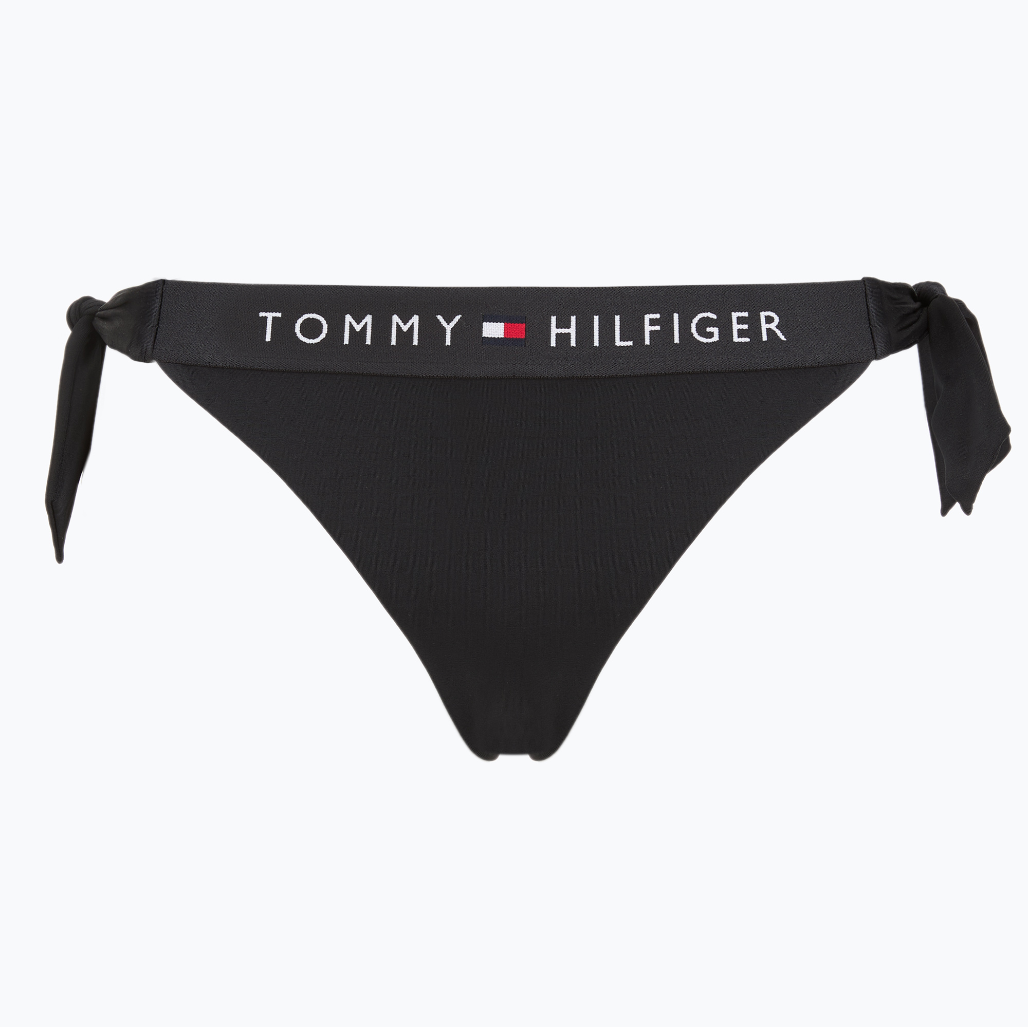 Tommy Hilfiger Side Tie Cheeky swimsuit bottom black