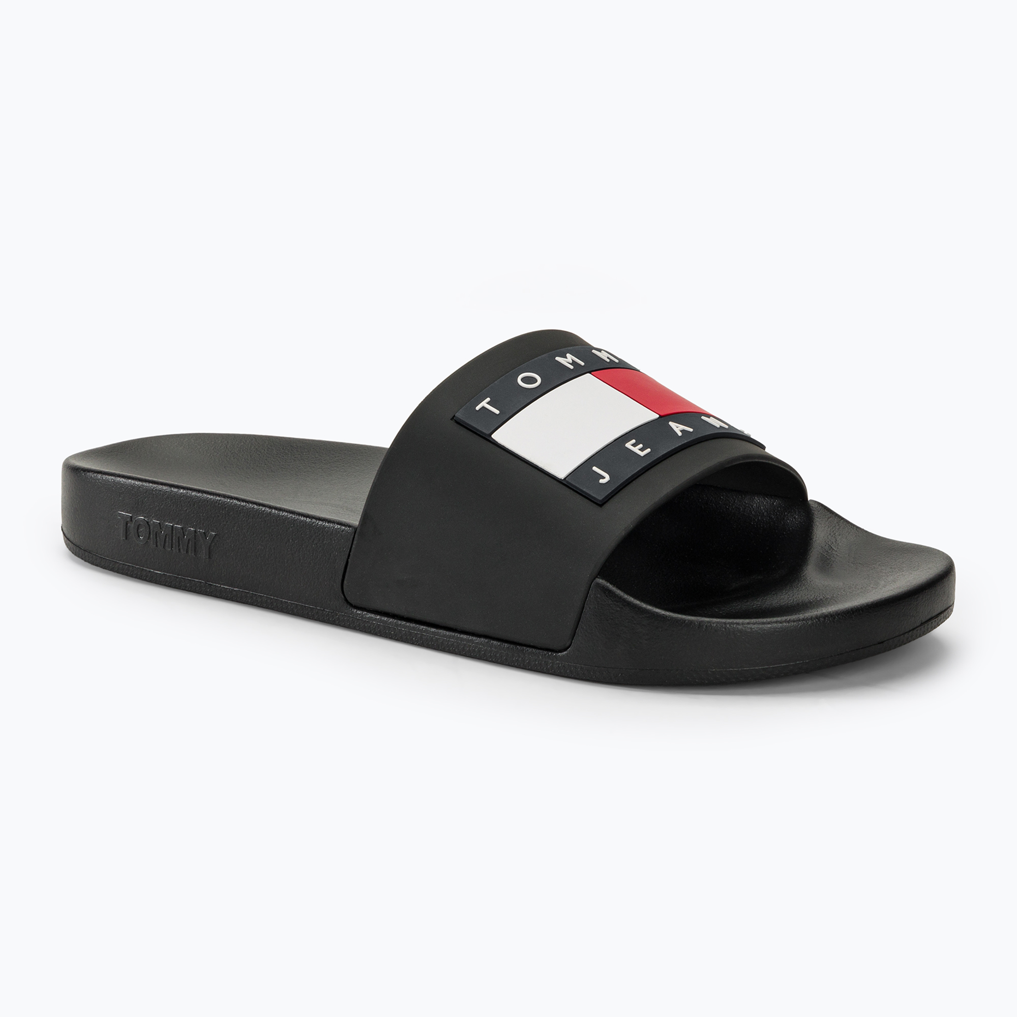 Klapki męskie Tommy Jeans Pool Slide Ess black 
