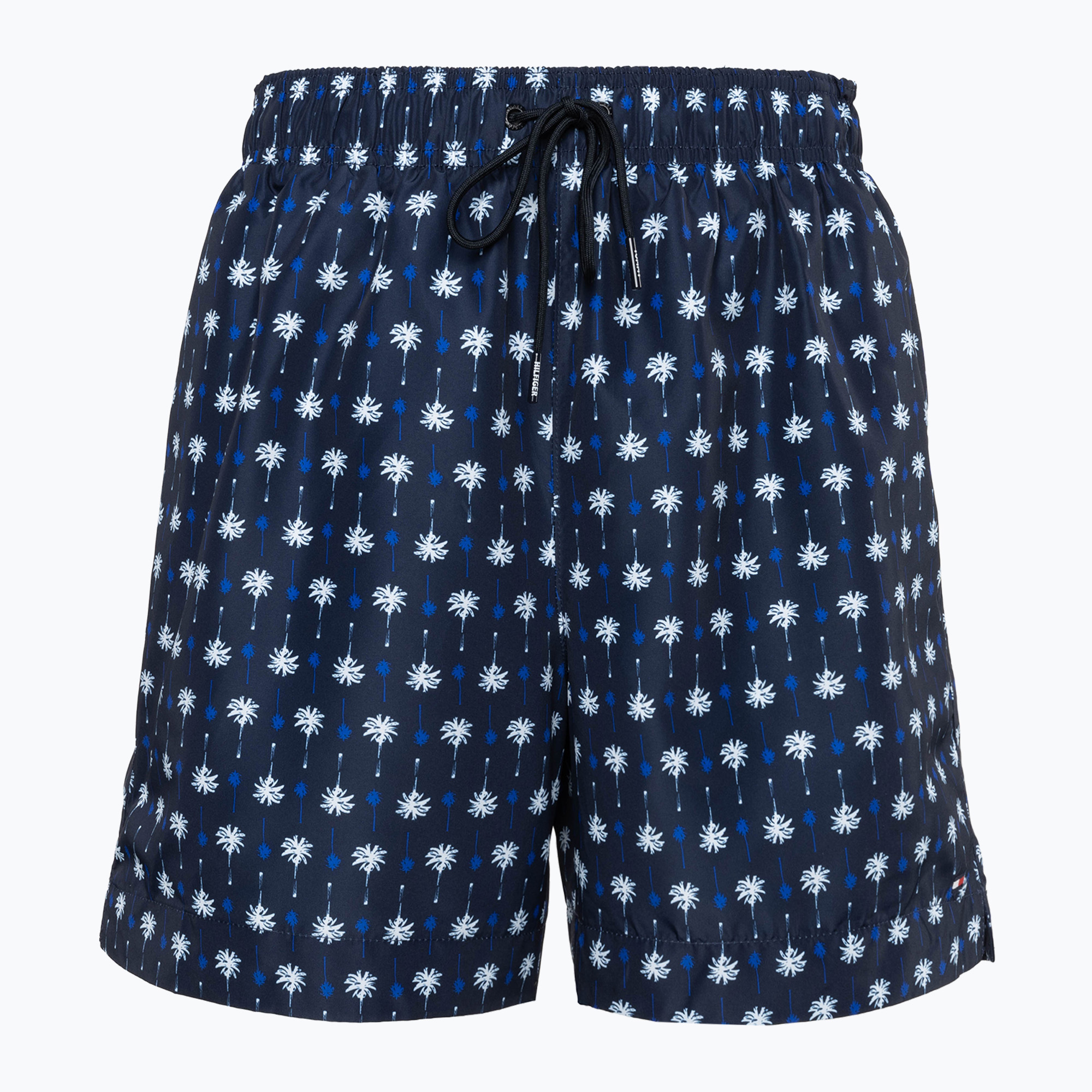 Szorty kąpielowe męskie Tommy Hilfiger Medium Drawstring Print mini palm pattern desert sky 