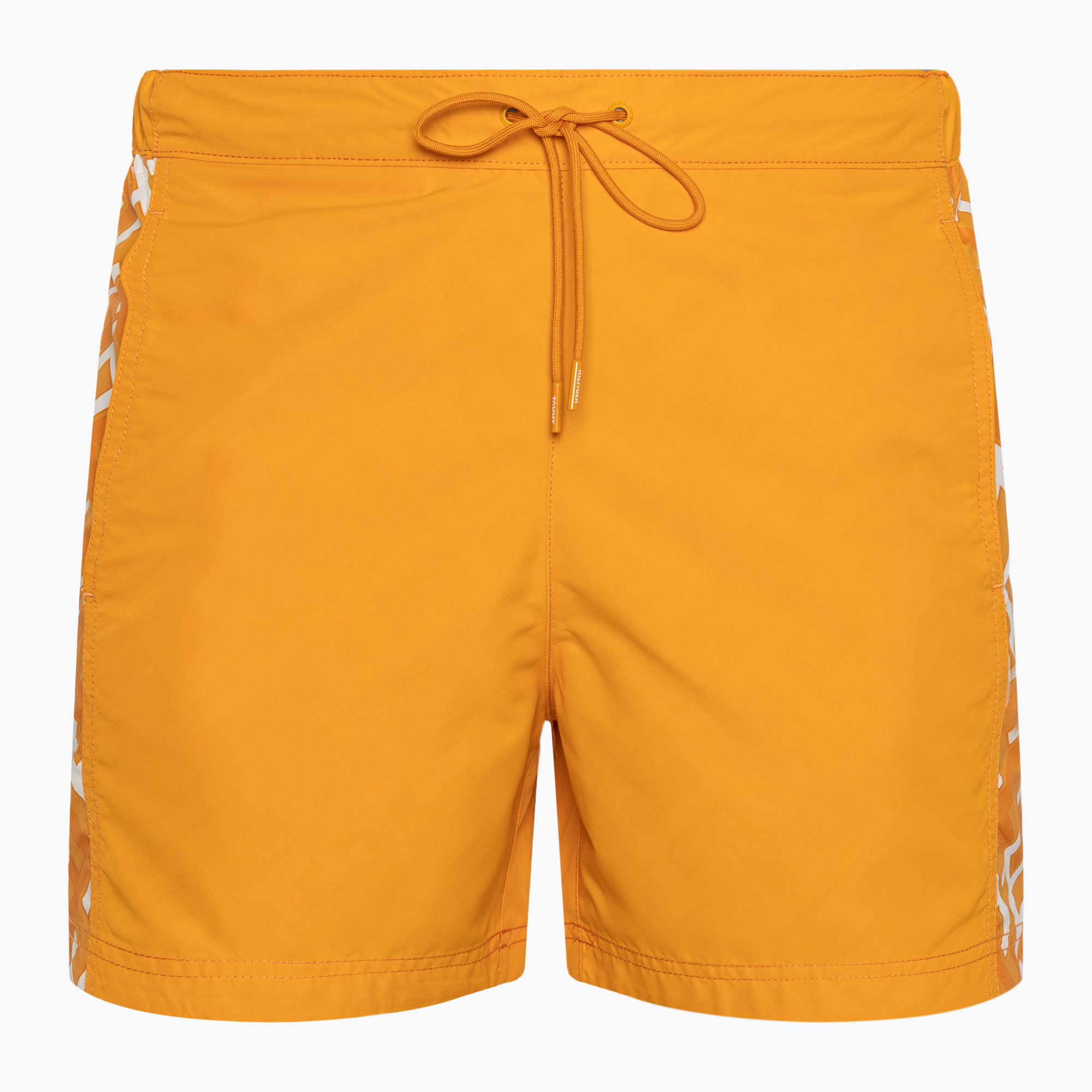 Szorty kąpielowe męskie Tommy Hilfiger SF Medium Drawstring Print reactive monogram rich ochre 