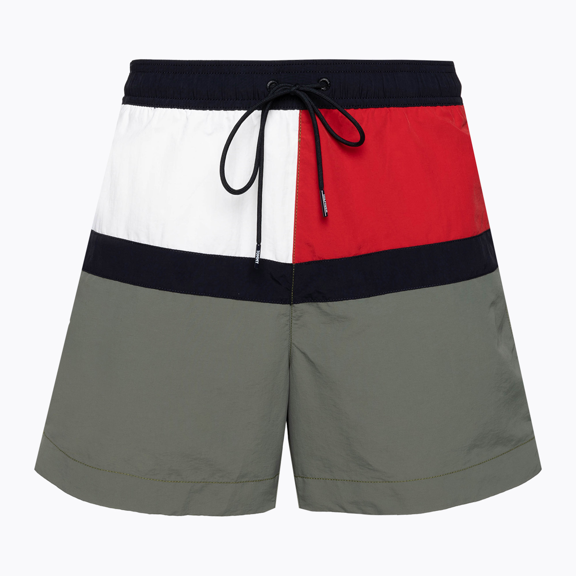 Szorty kąpielowe męskie Tommy Hilfiger Medium Drawstring stonewash green 