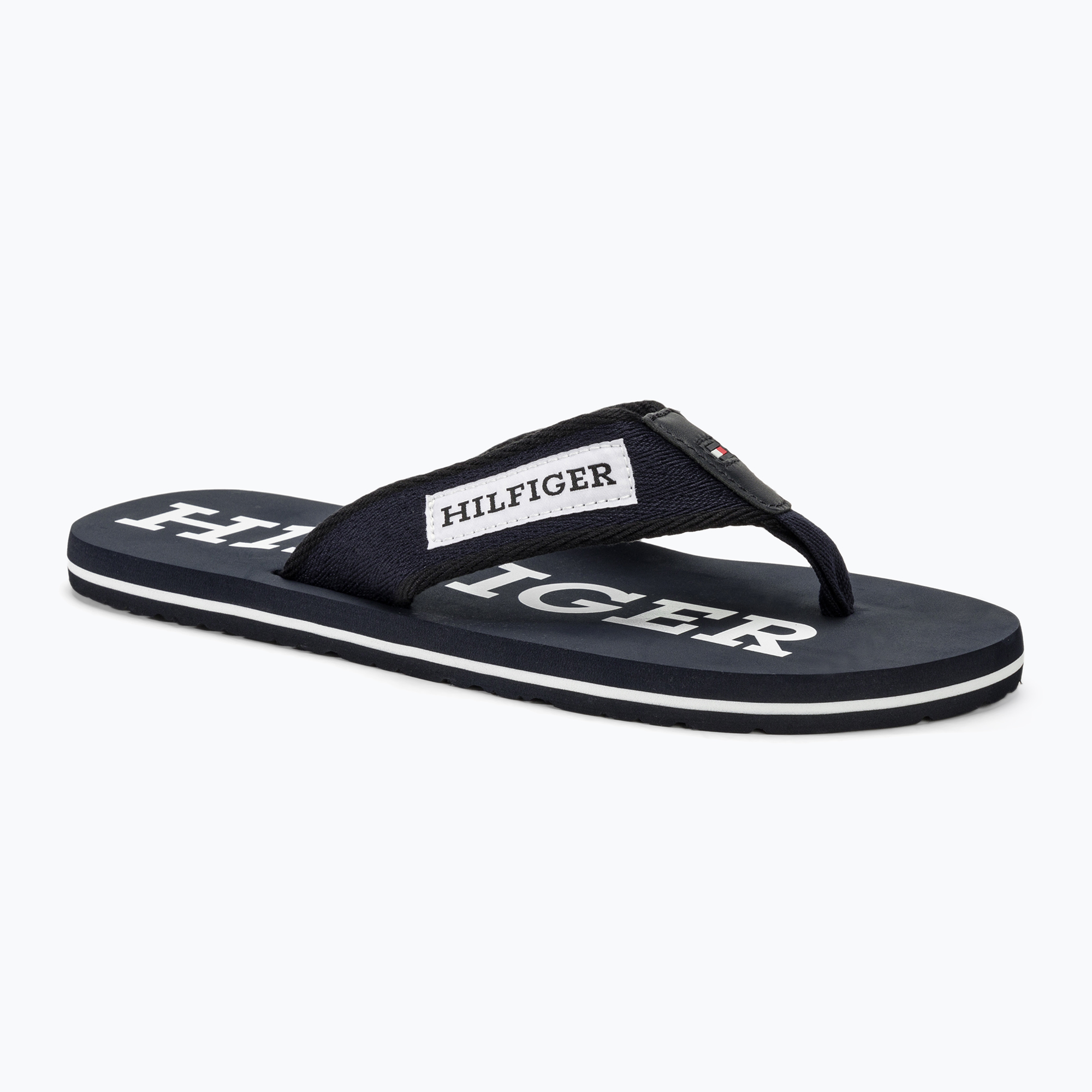 Japonki męskie Tommy Hilfiger Patch Beach Sandal desert sky 