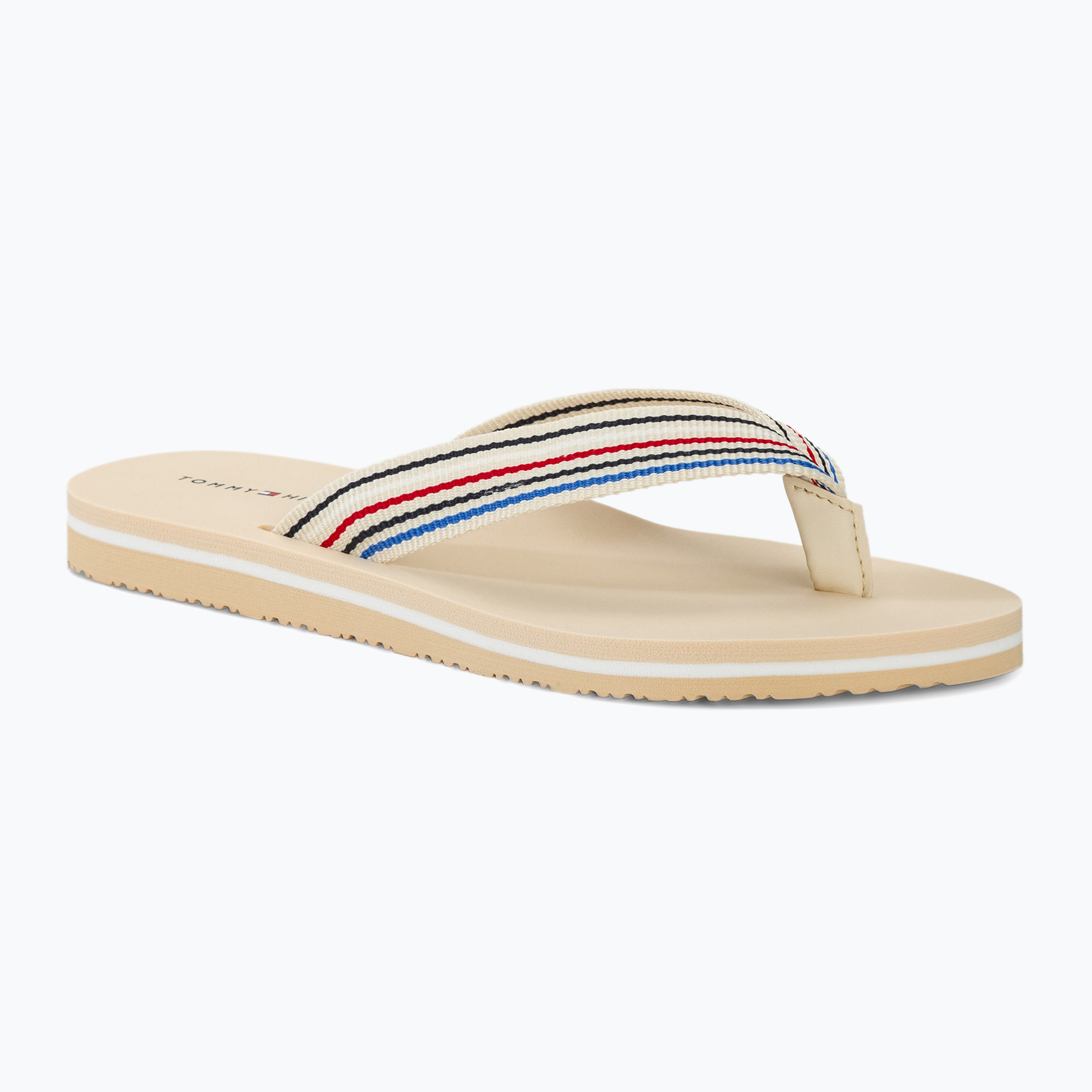 Japonki damskie Tommy Hilfiger Stripes Beach Sandal calico 