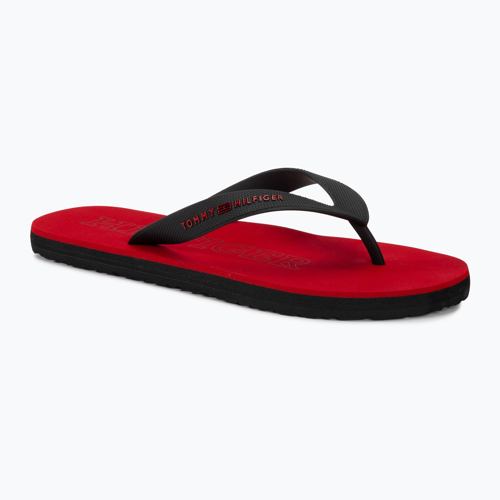 Japonki męskie Tommy Hilfiger Rubber Beach Sandal black 