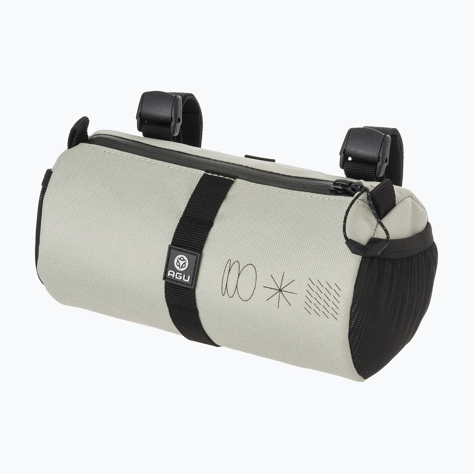 Чанта за кормило на велосипед AGU Venture Roll Bag Handlebar Bag 1,5 l highland green