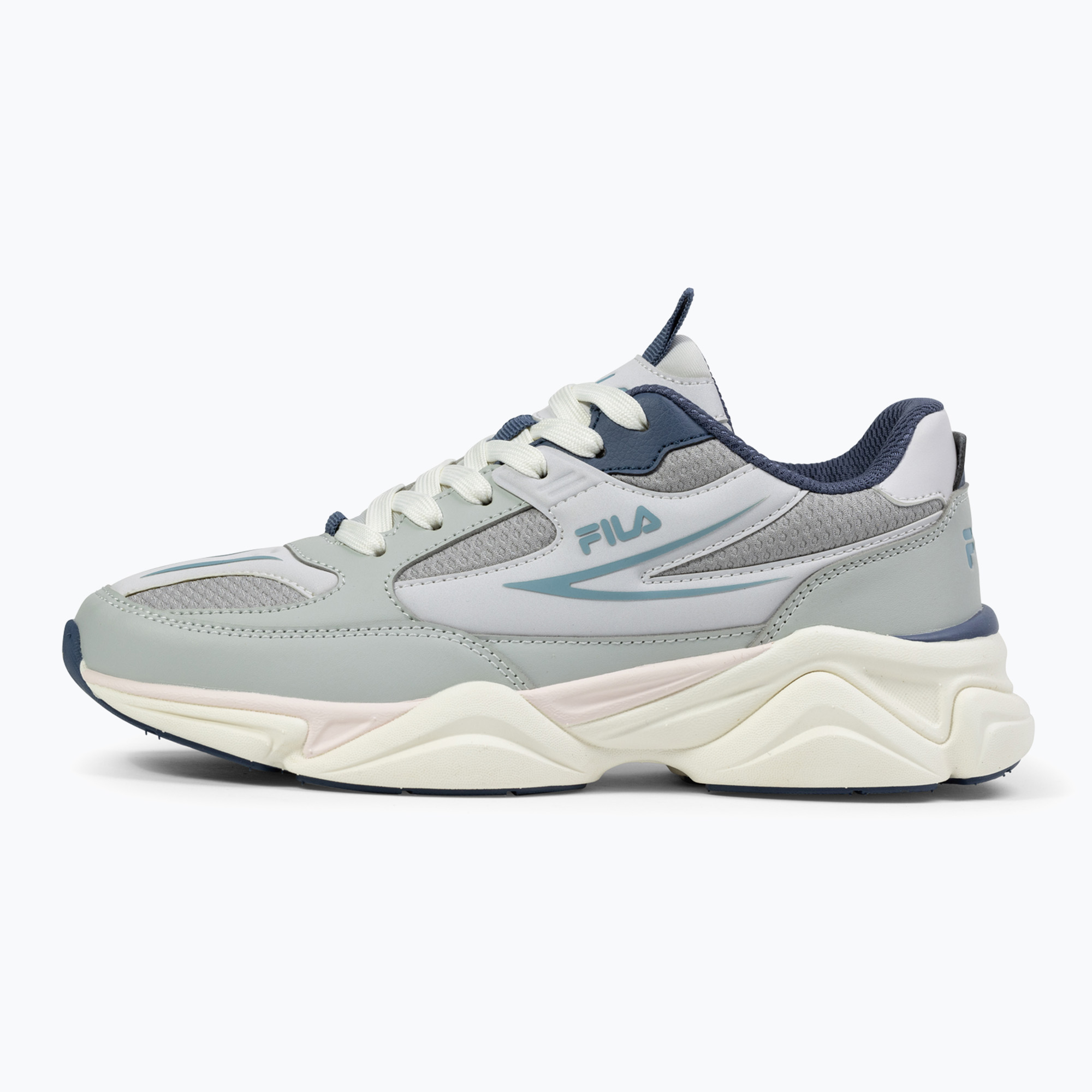 Buty damskie FILA Recade gray violet/cameo blue 