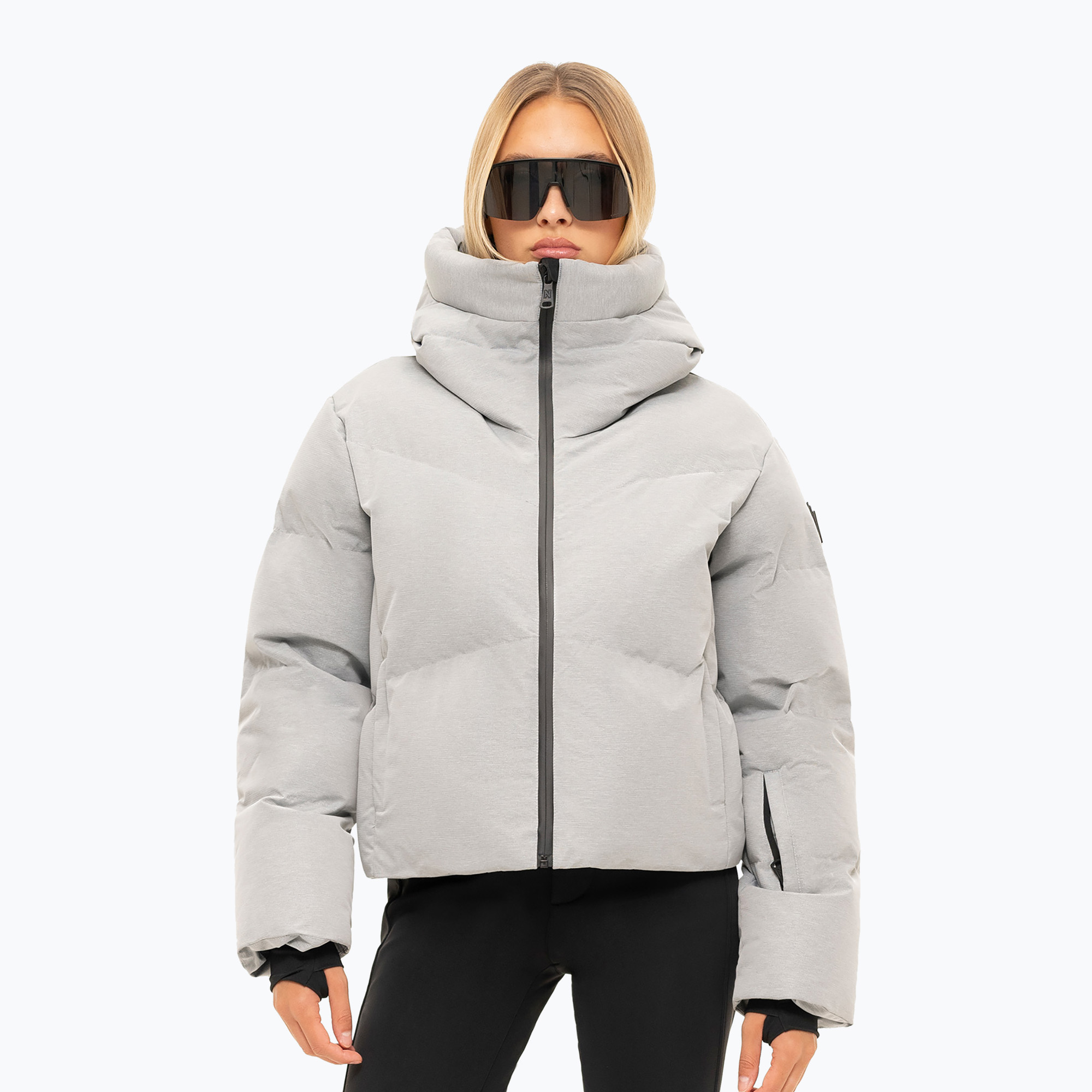 Női sídzseki Nikkie Newport Melange grey/melange (Newport Melange N 4-182 2507)