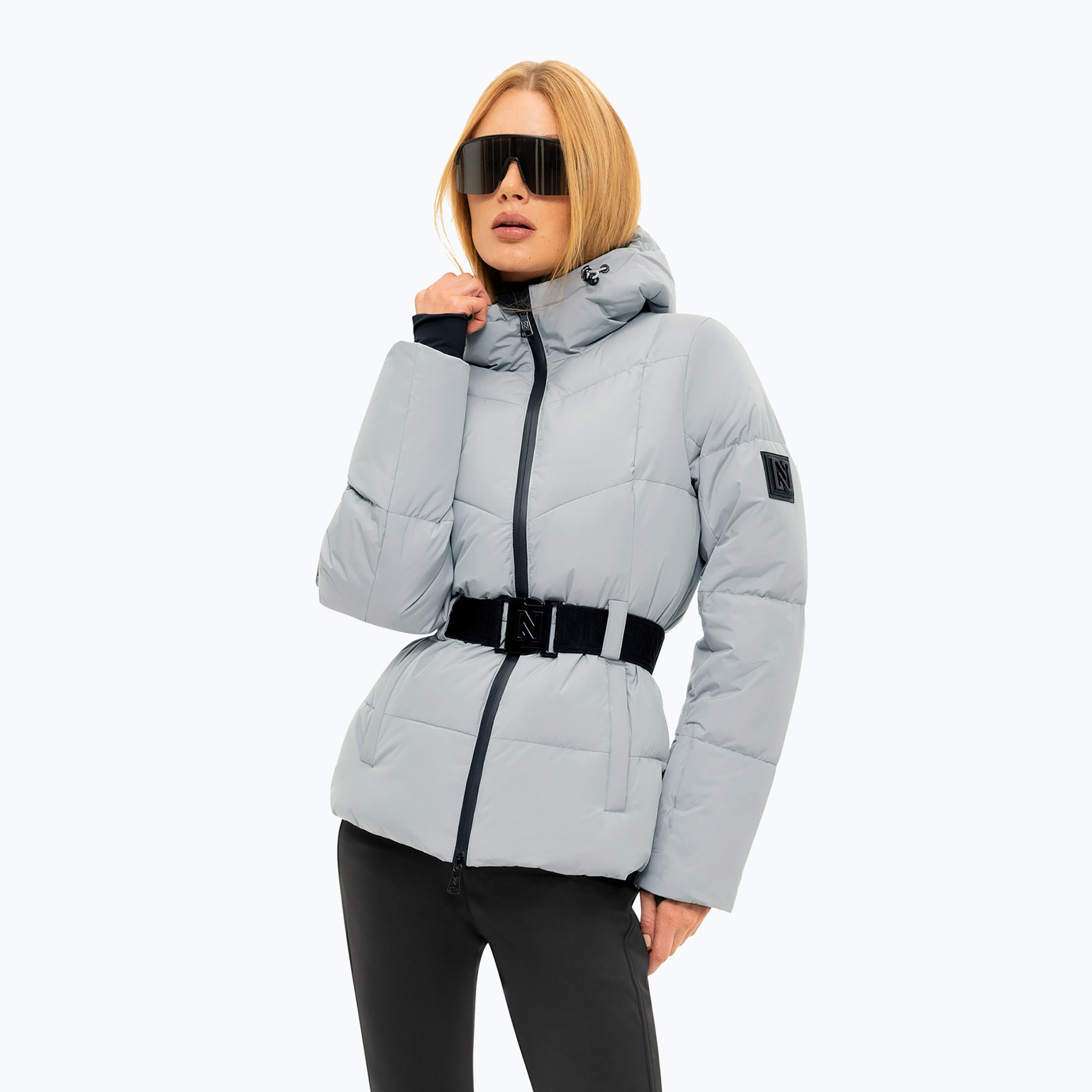 Női sídzseki Nikkie Nateland metallic silver (Nateland Metal N 4-204 2507)
