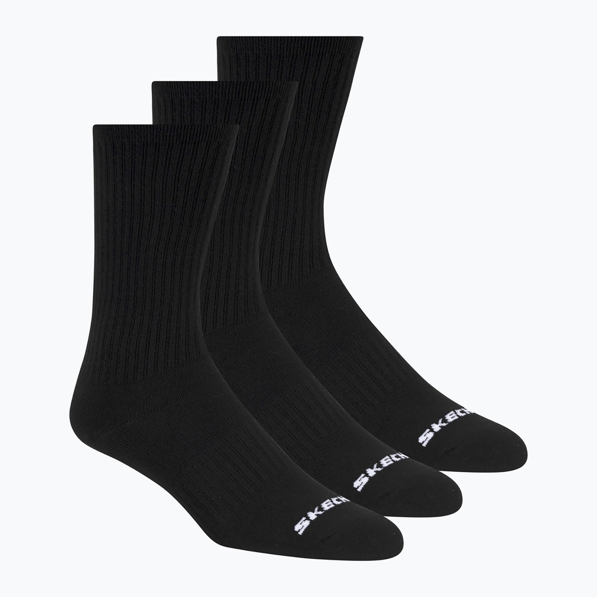 Чорапи SKECHERS Non Tery Crew Arch Support 3 pack black