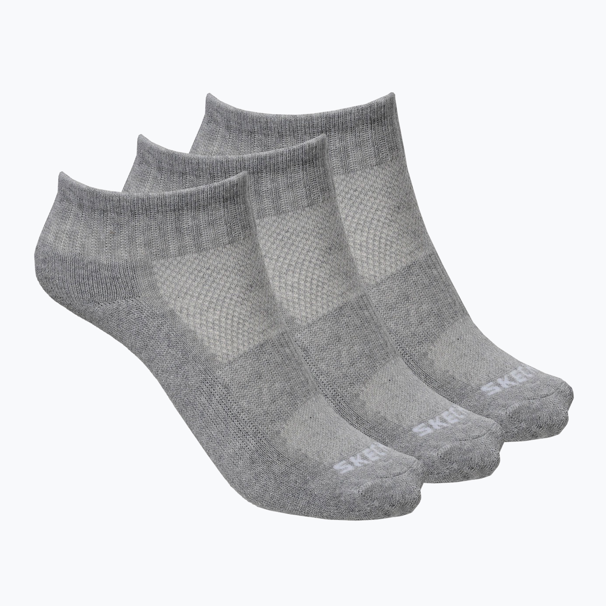 Чорапи SKECHERS Terry Qtr Crew 1/2 grey/grey