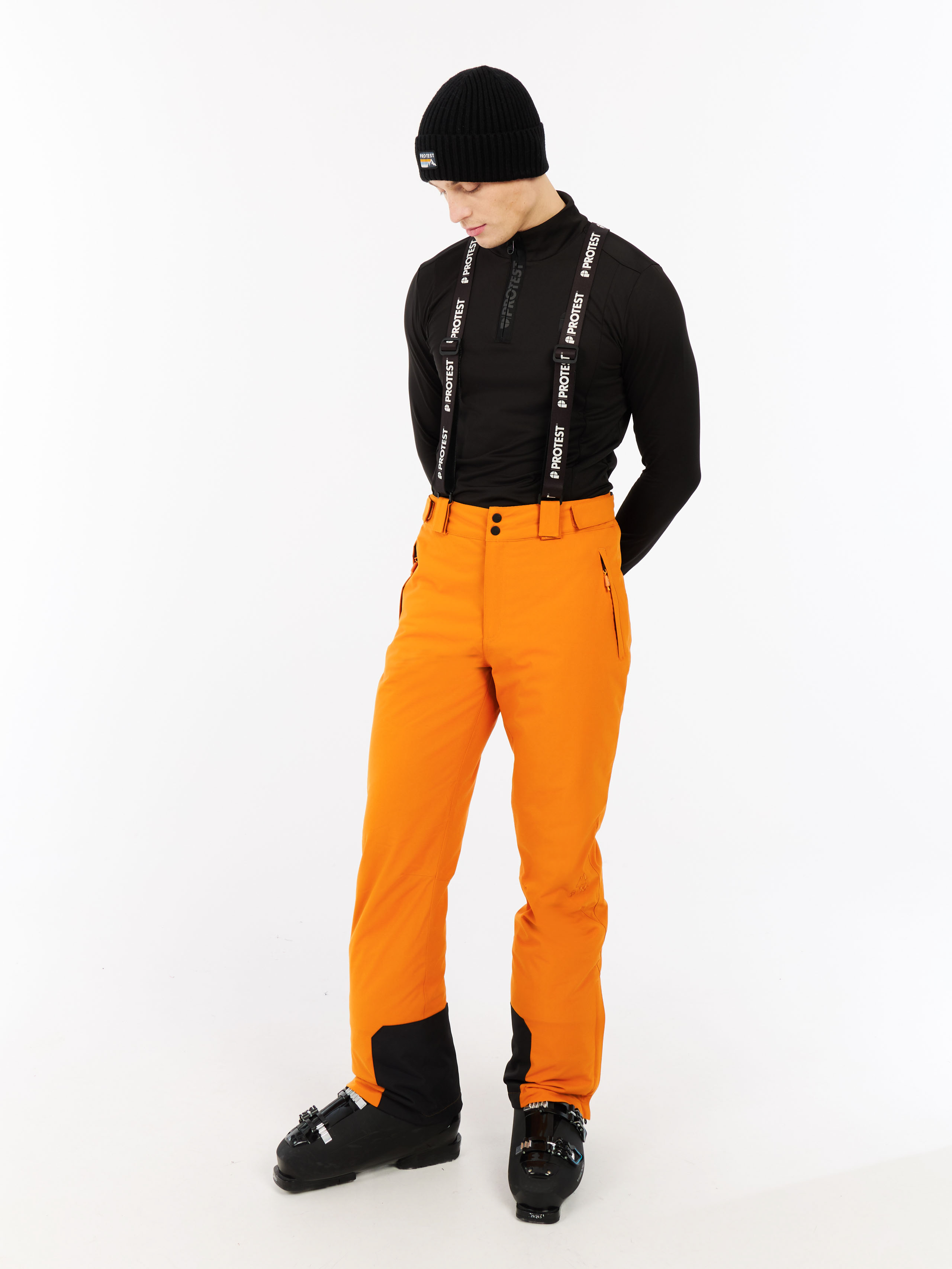 Мъжки панталони за сноуборд Protest PRTChester caramel yellow