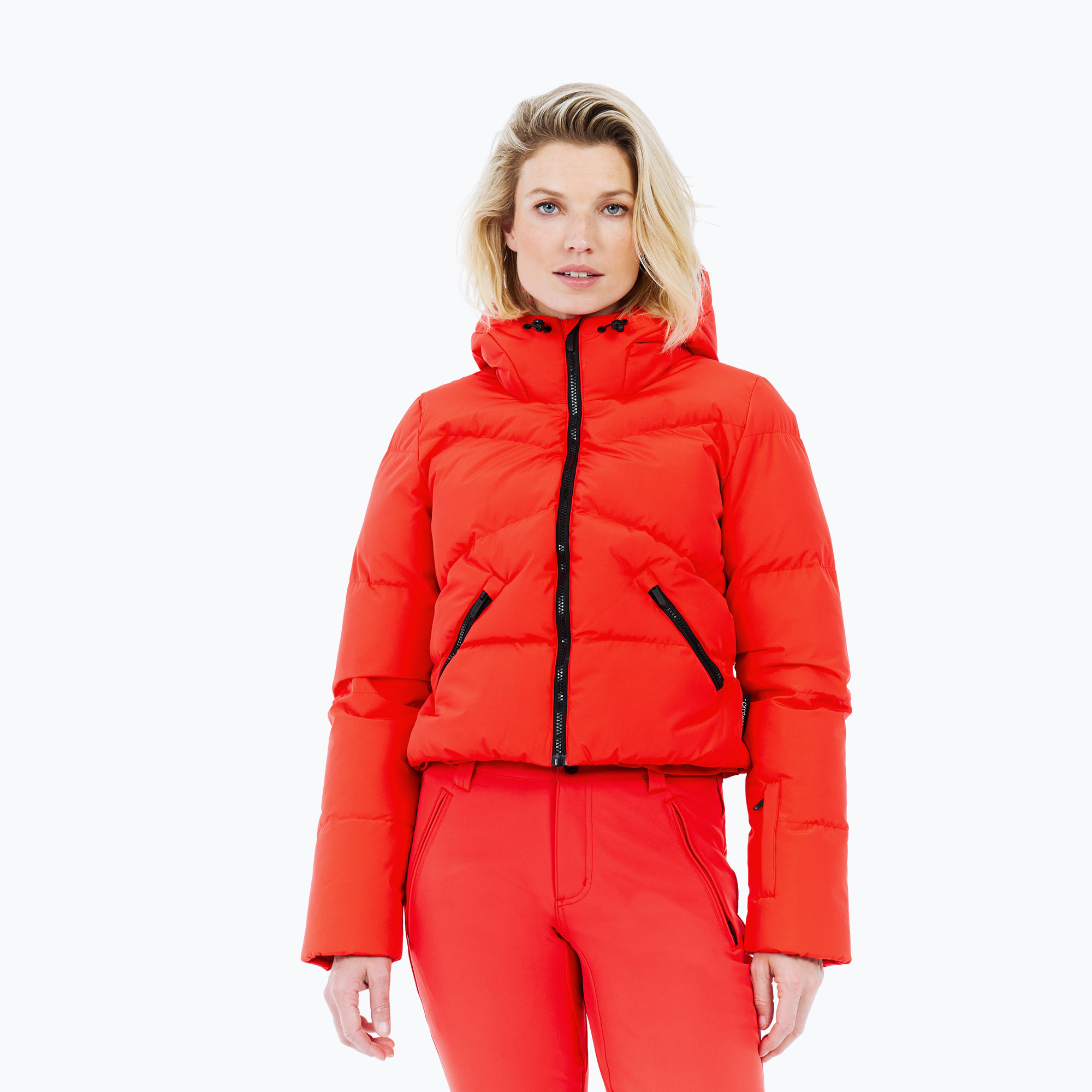 Дамско скиорско яке Protest PRTPreppy Zip-Shift poppy red