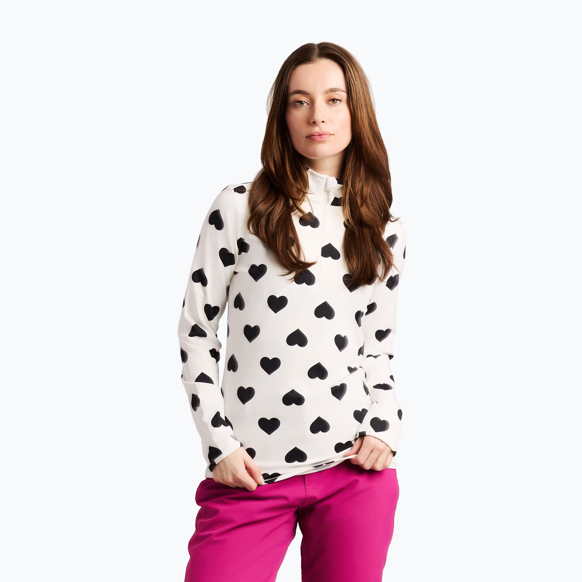 Bluza polarowa damska Protest PRTSwana 1/4 Zip Active seashelloffwhite | WYSYŁKA W 24H | 30 DNI NA ZWROT