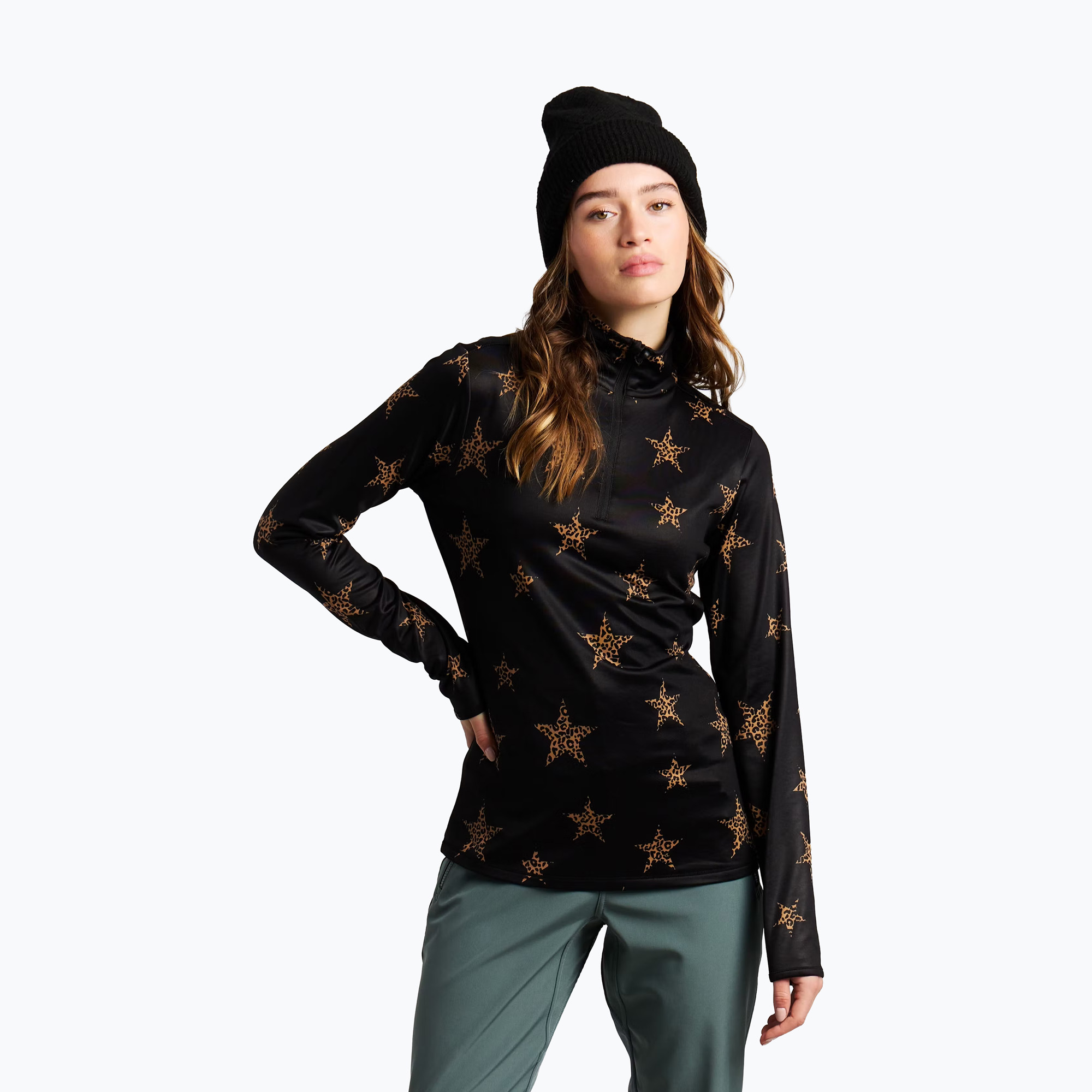 Bluza polarowa damska Protest PRTSwana 1/4 Zip Active fudgecamel | WYSYŁKA W 24H | 30 DNI NA ZWROT