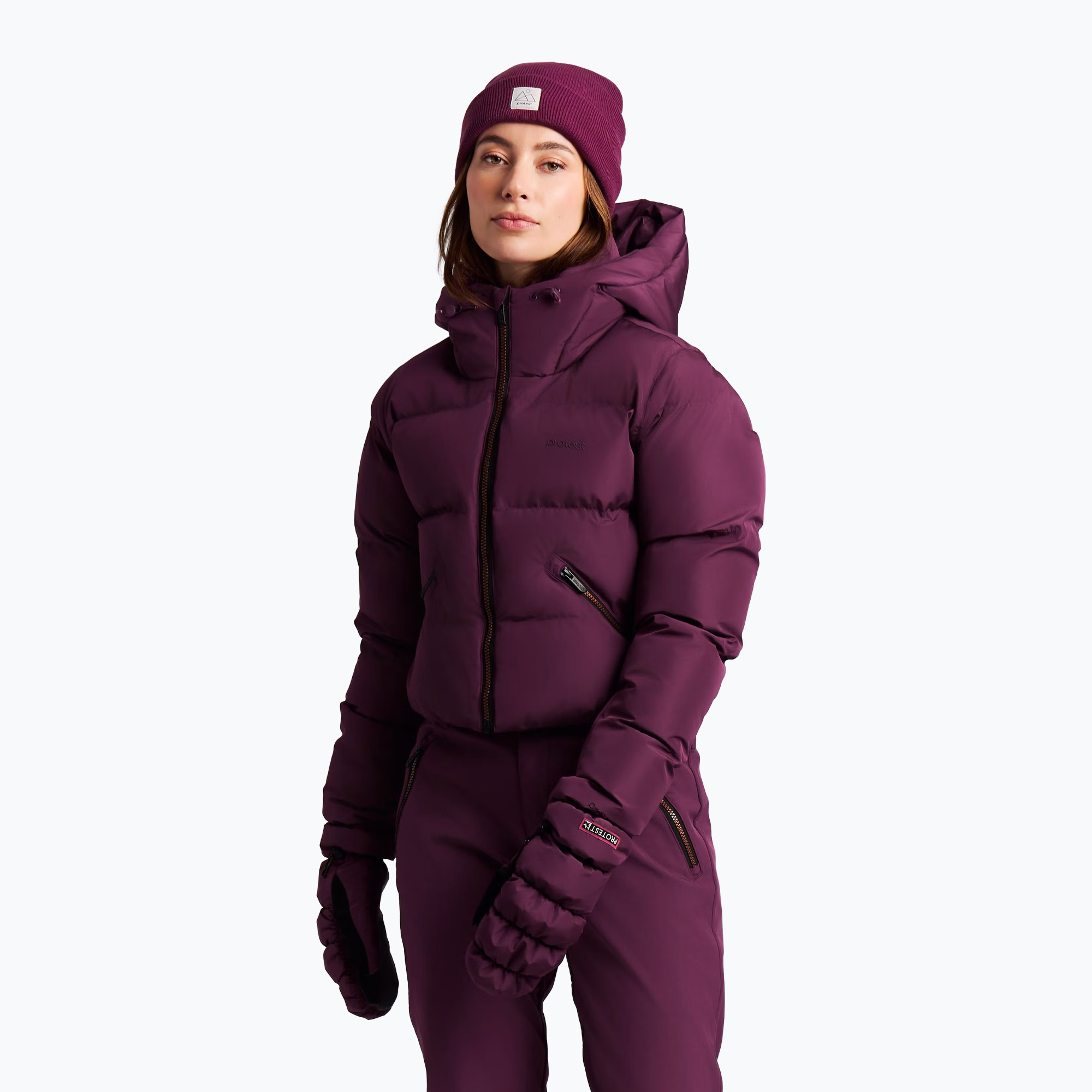 Kombinezon narciarski damski Protest PRTBuena Zipshift current purple | WYSYŁKA W 24H | 30 DNI NA ZWROT