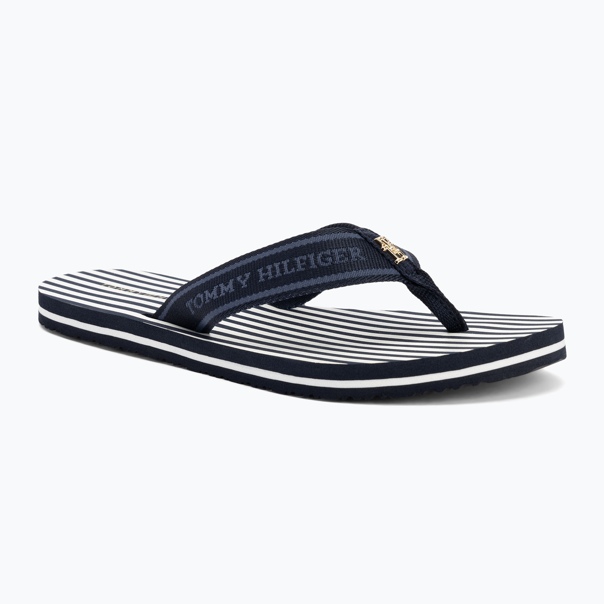 Japonki damskie Tommy Hilfiger Stripes Beach Sandal space blue 