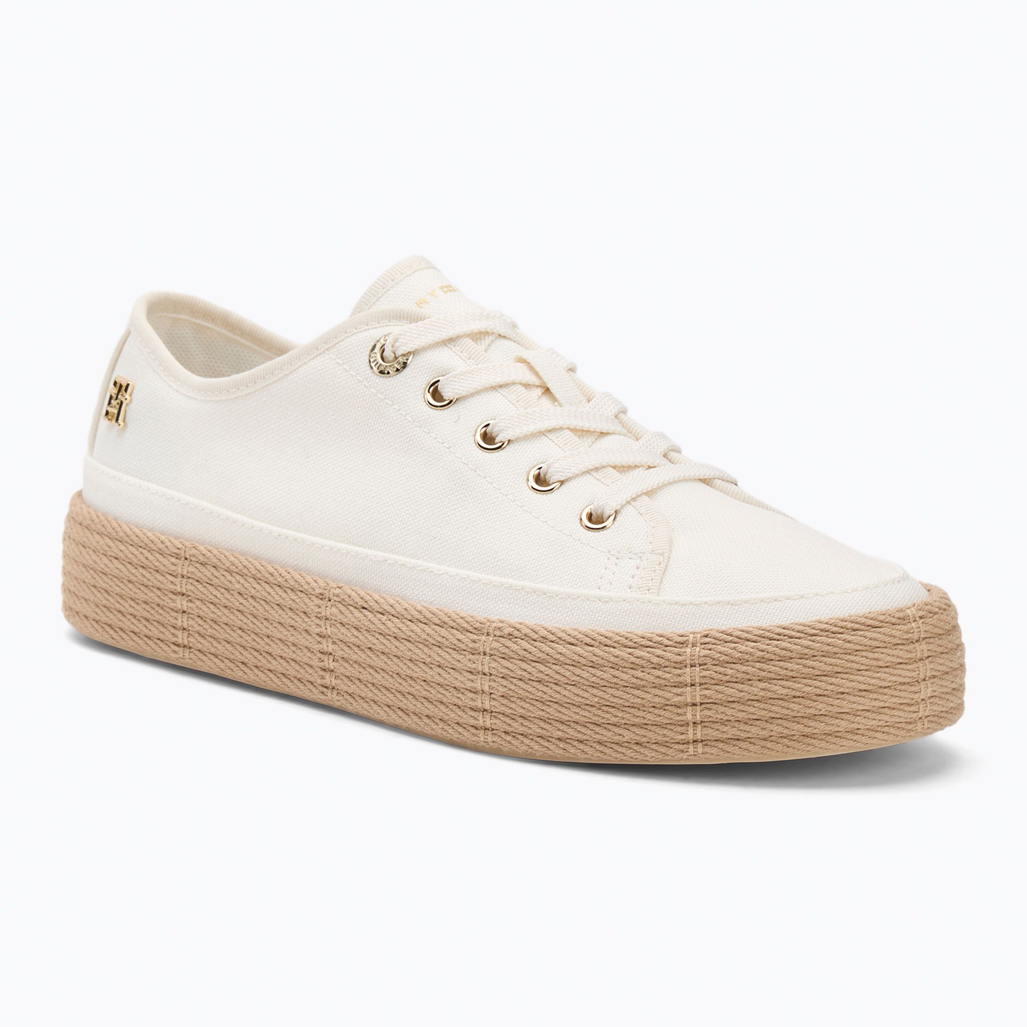 Buty damskie Tommy Hilfiger Vulc ancient white 