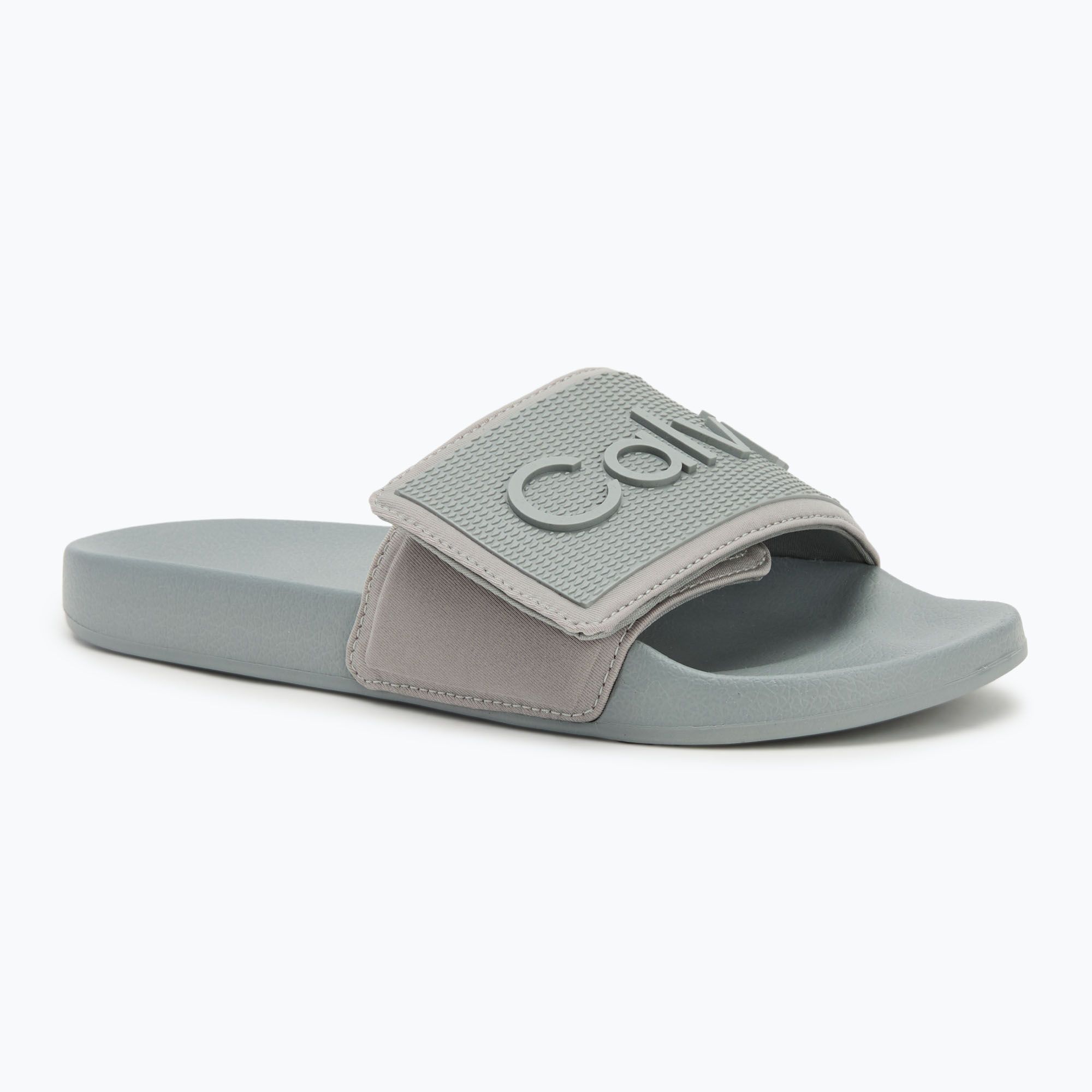 Klapki męskie Calvin Klein HM0HM01437 Adj Pool Slide TPU granite road 